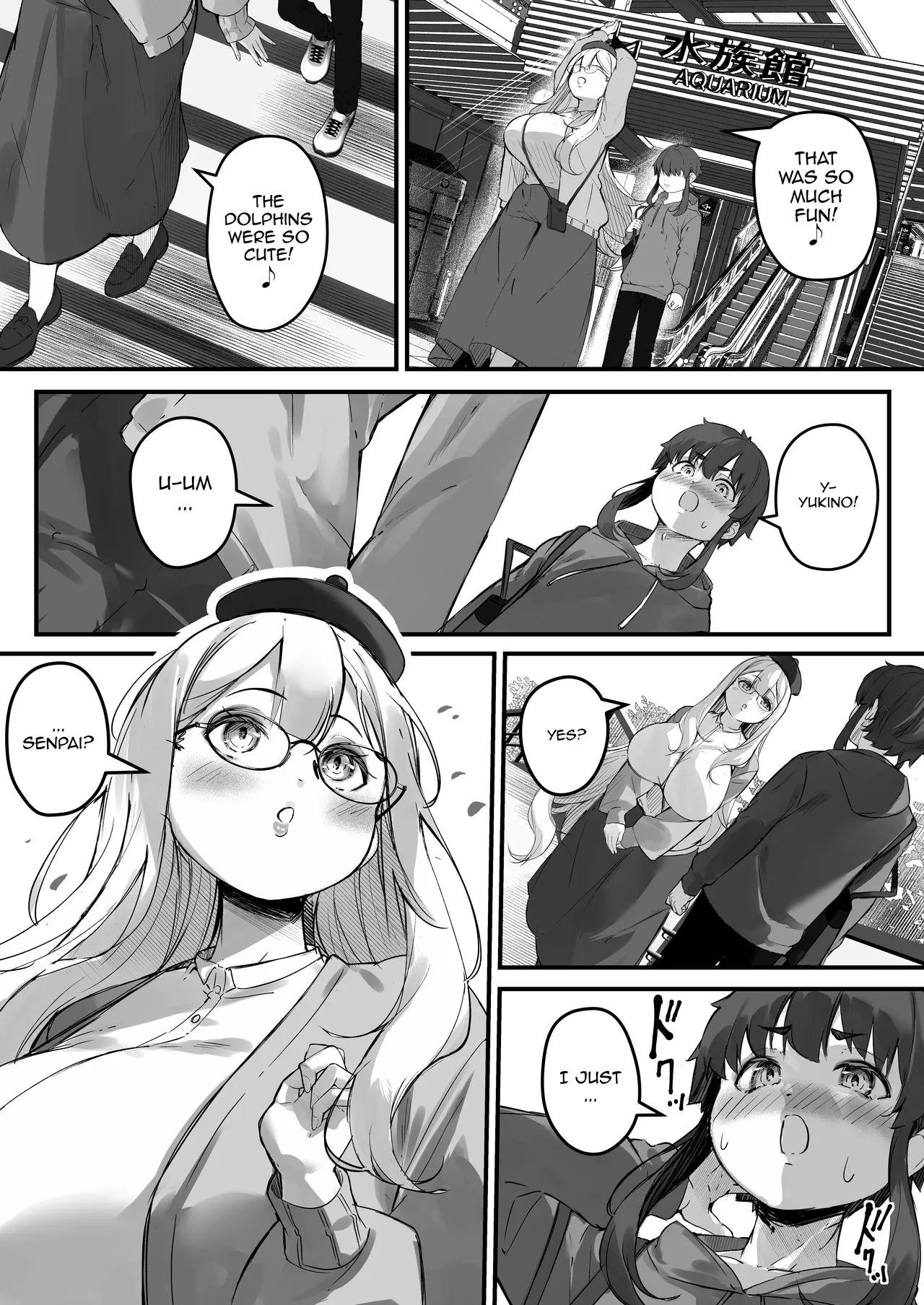 [Baku-π-dou (Kuchi VE)] 2m no Toshishita Kanojo | My 2-Meter-Tall Younger Girlfriend [English] {Doujins.com} page 9 original parody - sole female sole male hentai manga - read online free