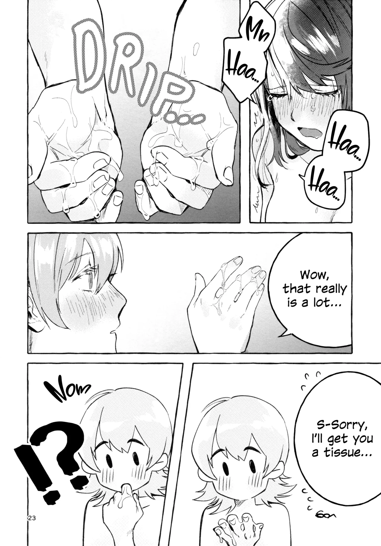 Gaman Shinakute Iinda yo | No Need to Hold Back! page 22 featuring nana daiba shoujo kageki revue starlight parody - futanari handjob hentai manga - read online free