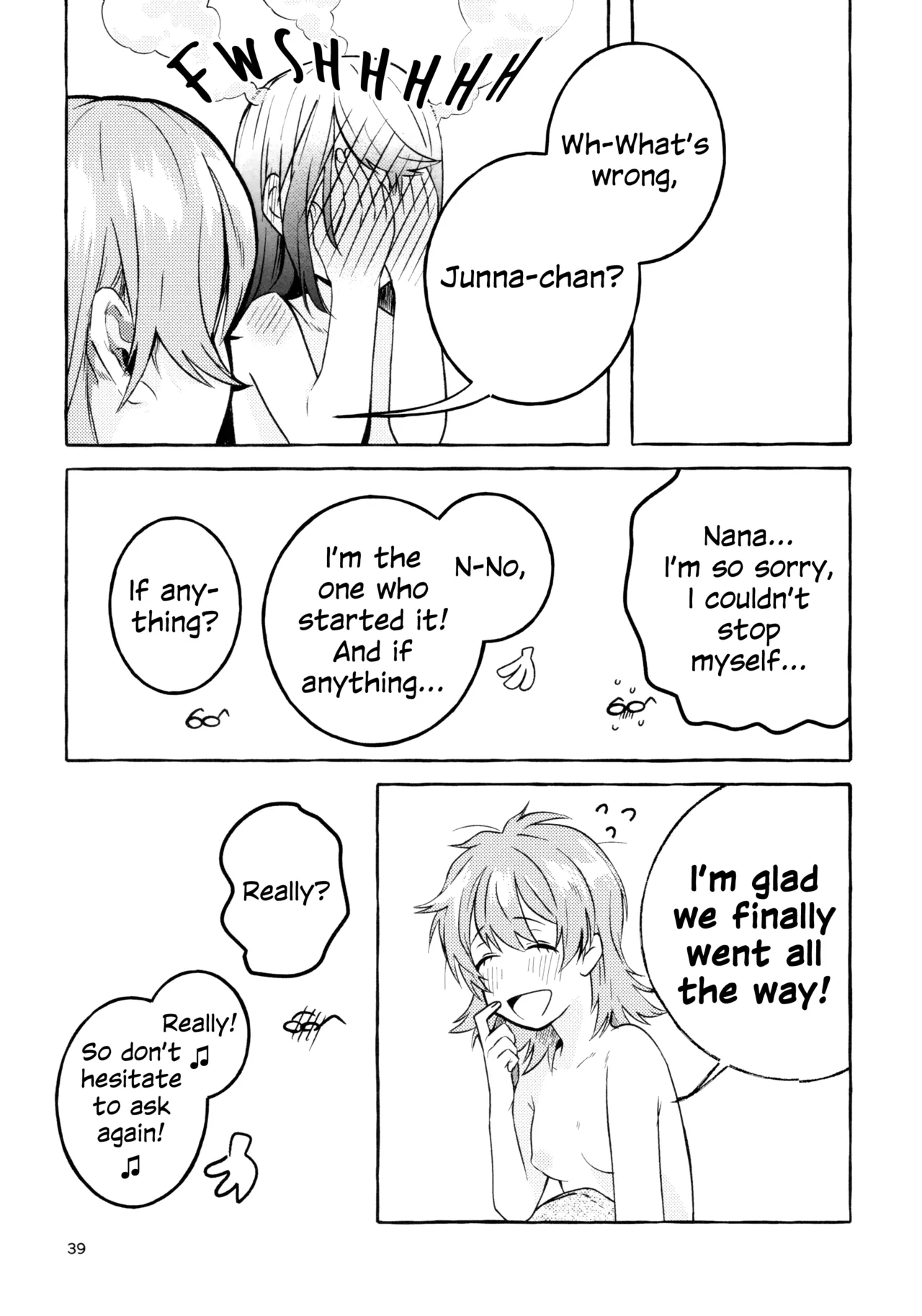 Gaman Shinakute Iinda yo | No Need to Hold Back! page 38 featuring junna hoshimi shoujo kageki revue starlight parody - sole female nakadashi hentai manga - read online free
