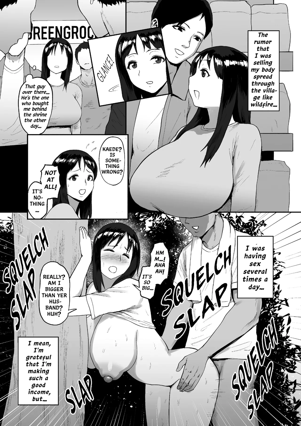 [Doushoku (Paio)] Haru Uri Mura ~Hitozuma wa Otto no Tame ni Karada o Sasageru~ | Prostitution Village - A wife Sells Her Body For Her Husband (ENGLISH) - Page 19
