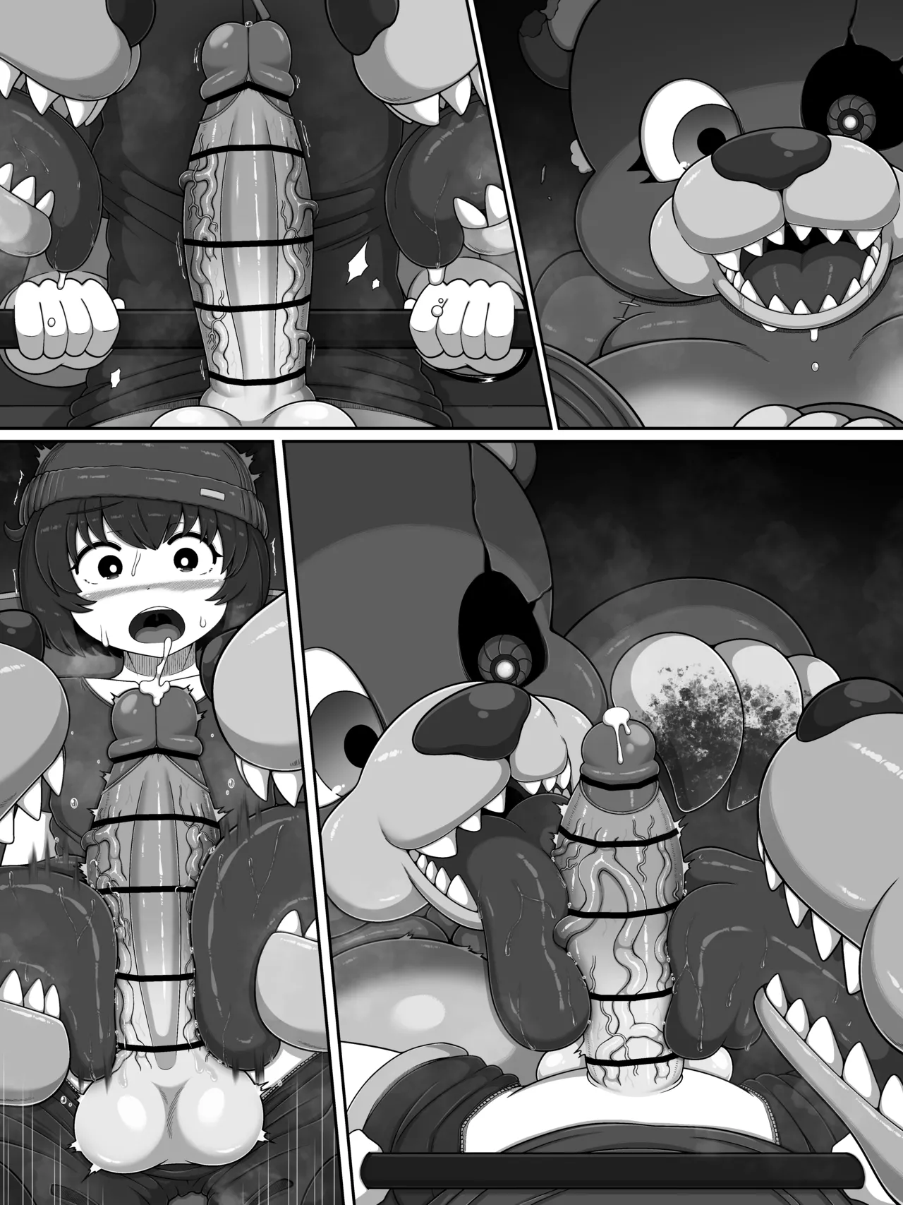 Monster House 3 page 38 original parody - multi-work series doll joints hentai manga - read online free