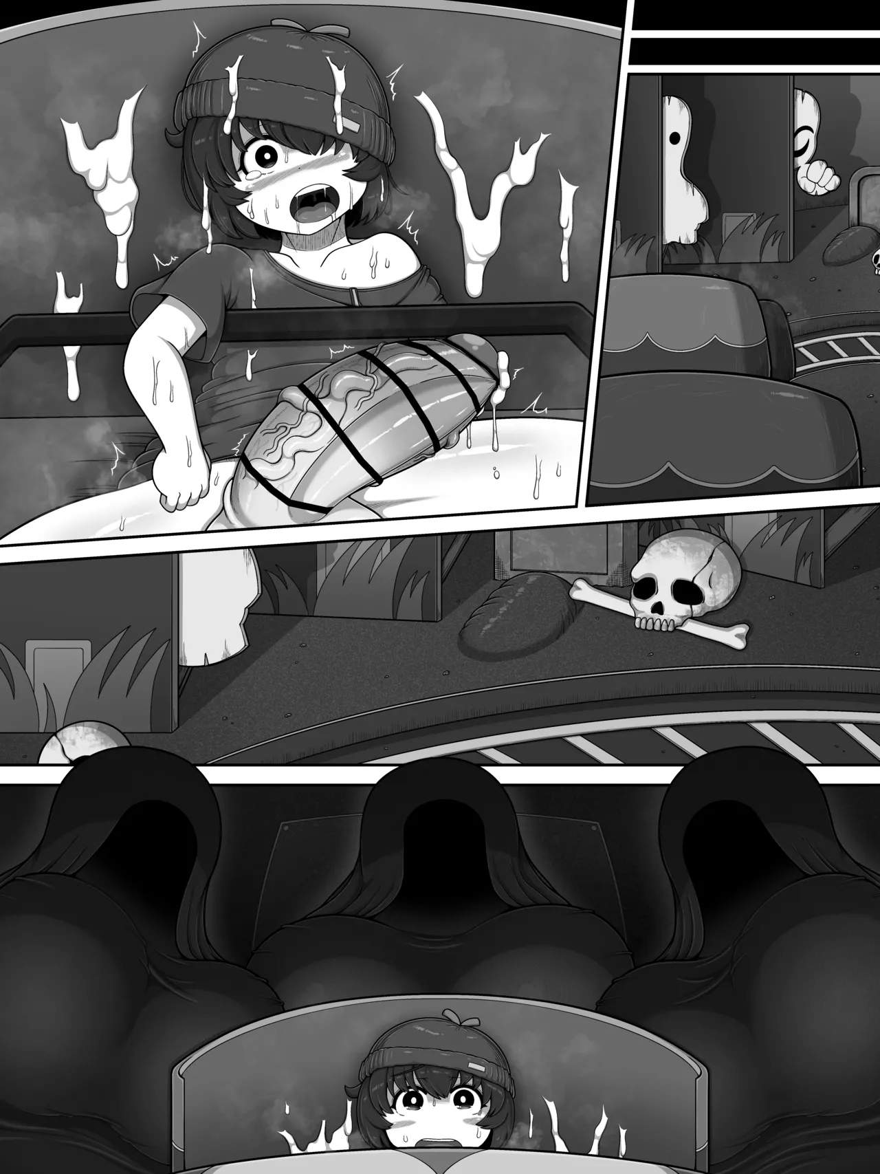 Monster House 3 page 45 original parody - multi-work series doll joints hentai manga - read online free