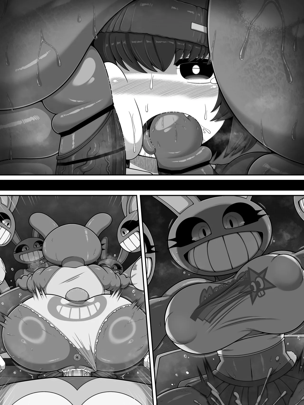 Monster House 3 page 51 original parody - doll joints multi-work series hentai manga - read online free
