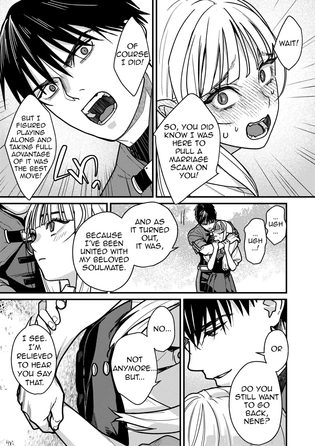 Could Someone Tell Me Whether My Marriage Scam Was a Success? page 77 original parody - sole female sole male hentai manga - read online free