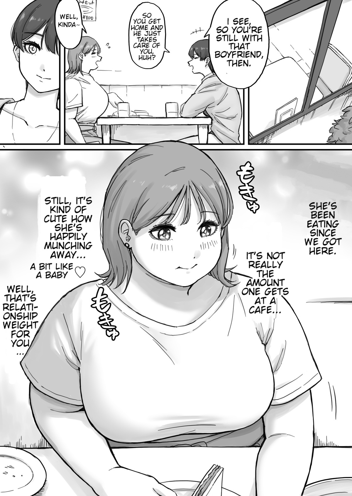 [ Rin ]  My boyfriend (a boy) had a fetish for excess fat [ Ongoing ] - Page 12