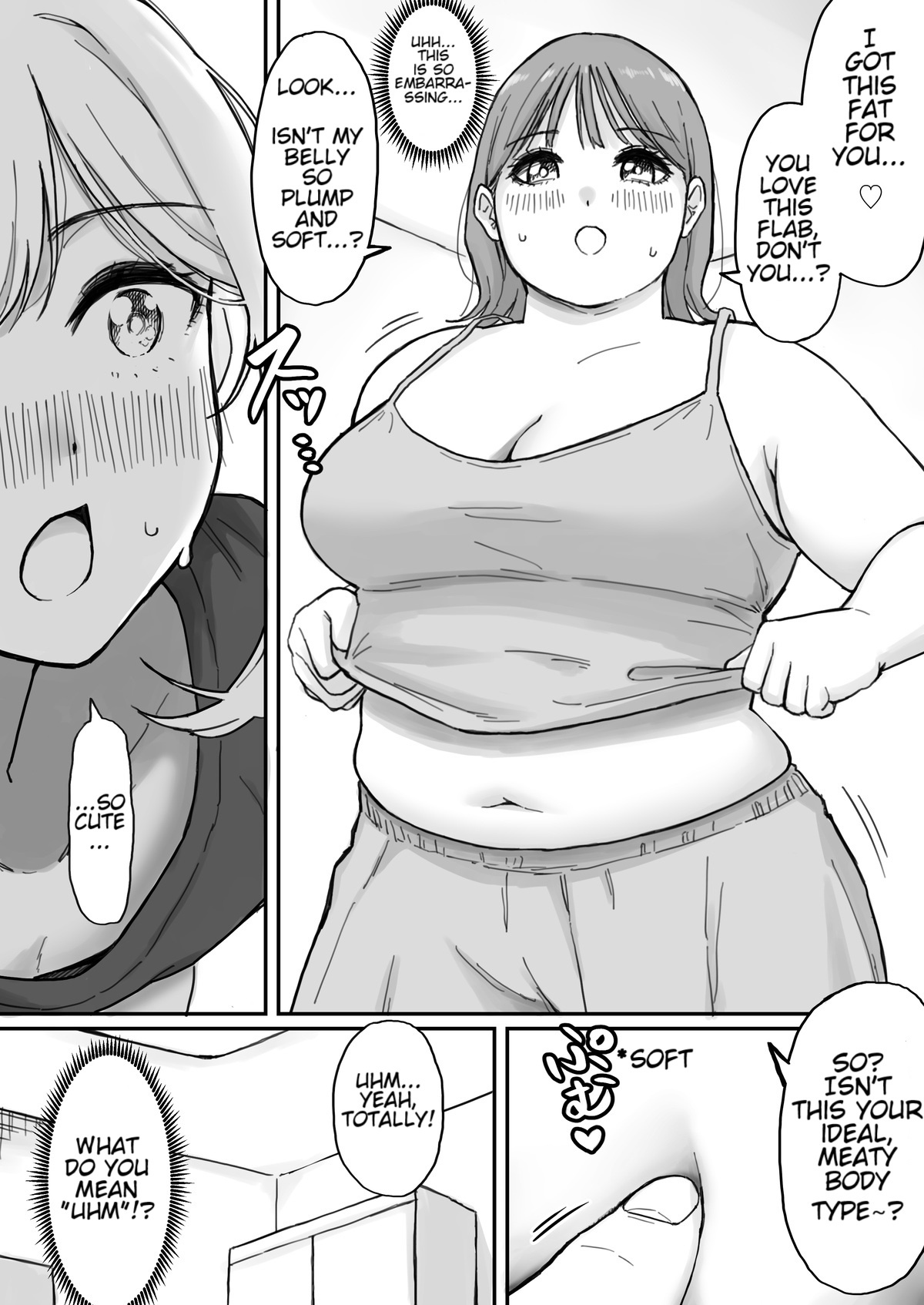 [ Rin ]  My boyfriend (a boy) had a fetish for excess fat [ Ongoing ] - Page 14