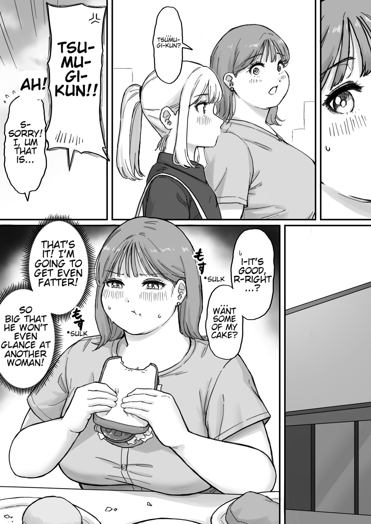 [ Rin ]  My boyfriend (a boy) had a fetish for excess fat [ Ongoing ] page 16 original parody - bbw weight gain hentai manga - read online free