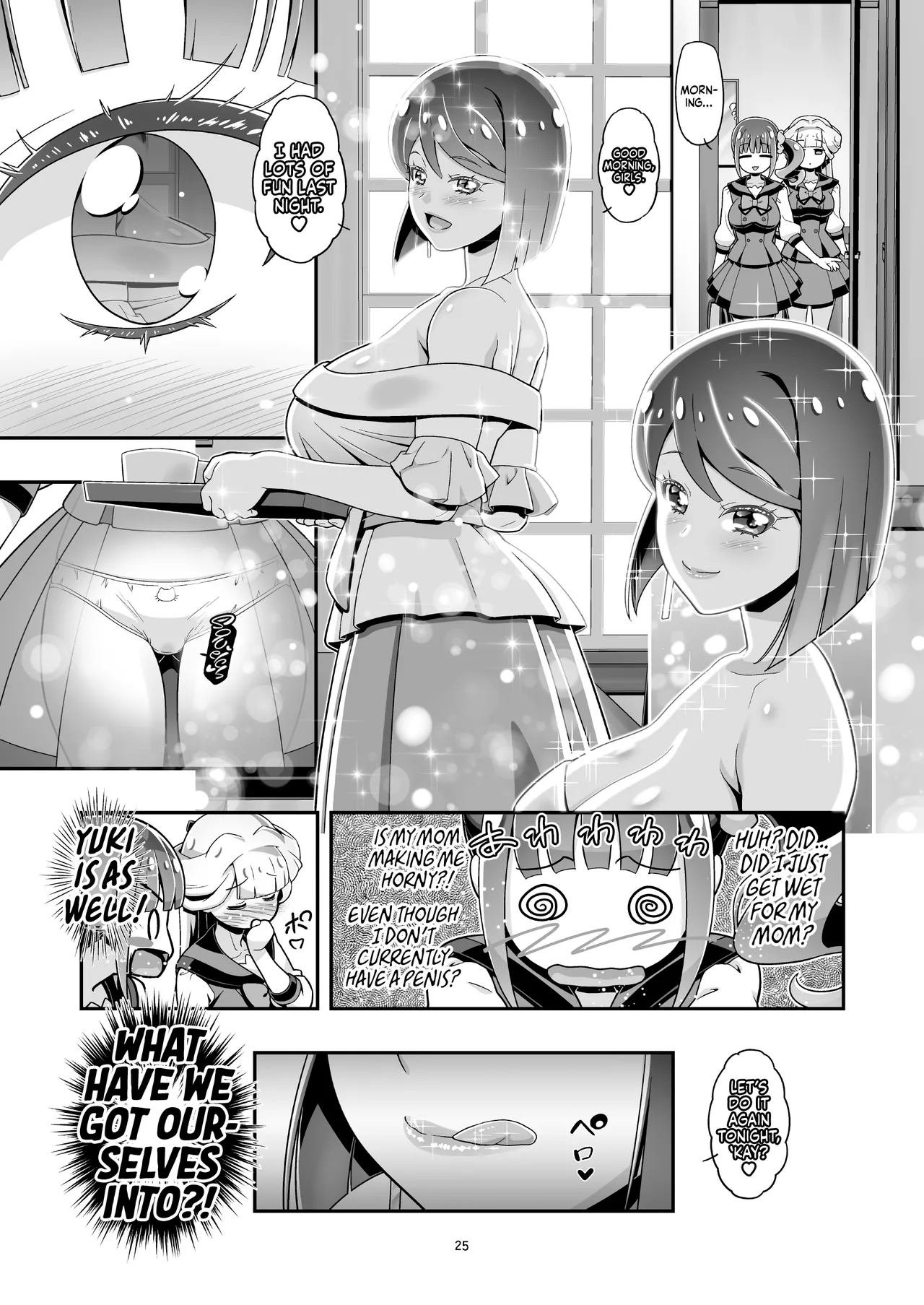 NyanPuni2 Nyanderful Mama Cure ー NyanPuni 2 Nyanderful Mommy Cure page 24 featuring cure lillian wonderful precure parody - ttf threesome futanari hentai manga - read online free