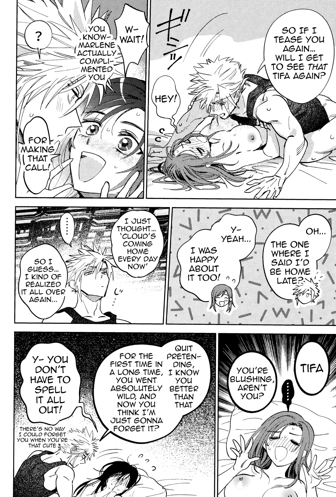 Somarune page 53 featuring tifa lockhart final fantasy vii parody - sole female sole male hentai manga - read online free