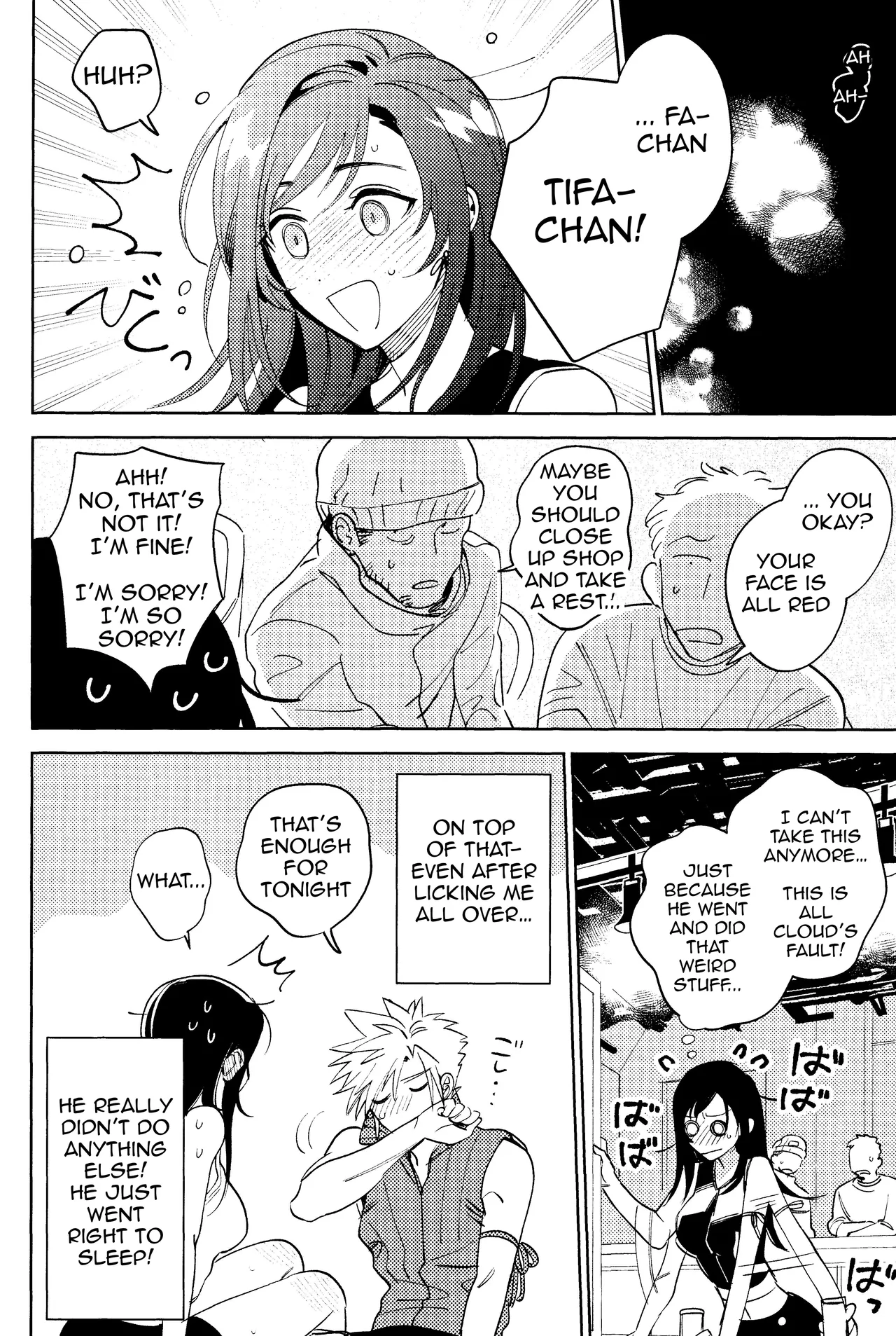 Somarune page 9 featuring tifa lockhart final fantasy vii parody - sole female sole male hentai manga - read online free