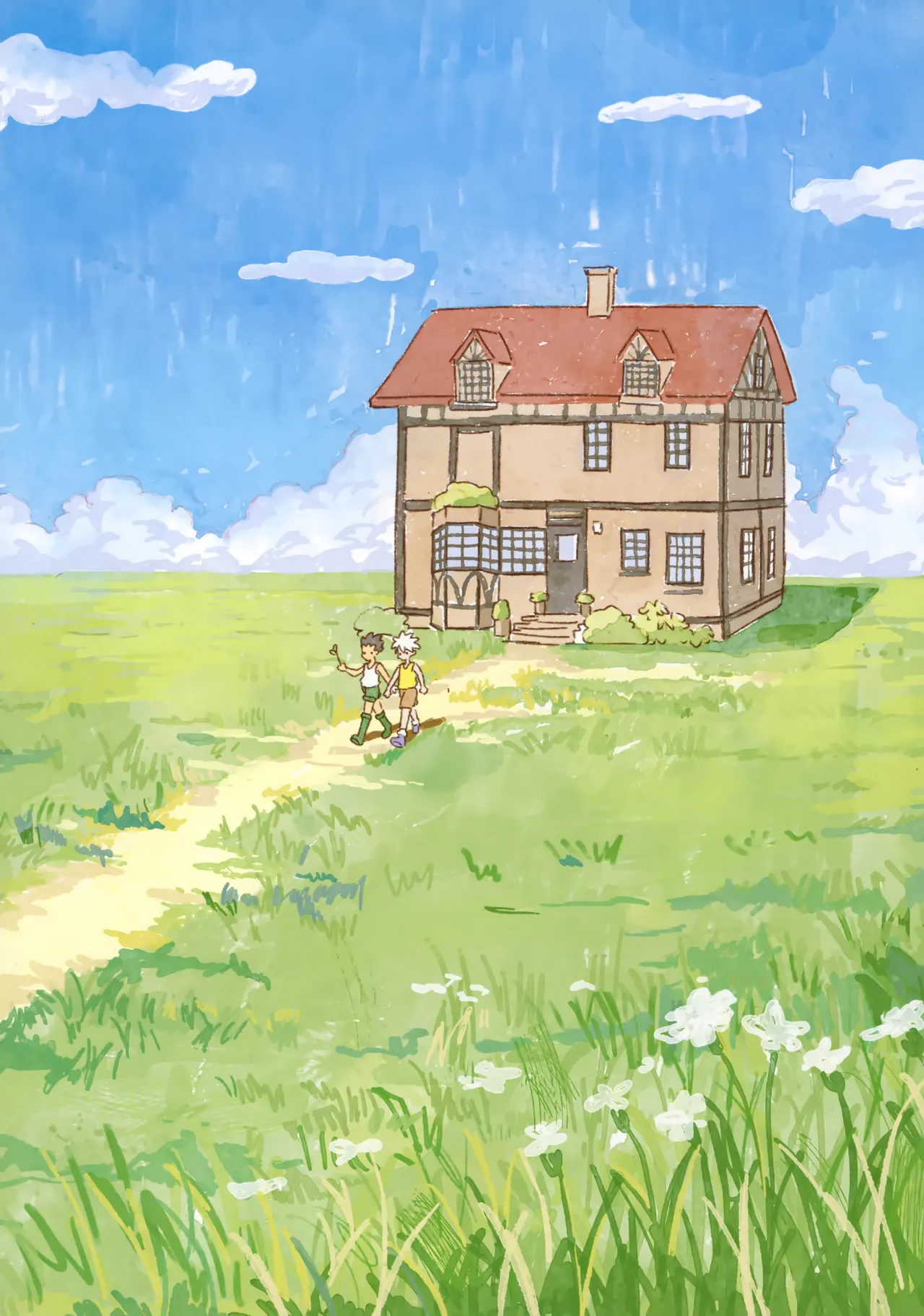 Ohayou Kara Oyasumi page 12 featuring gon freecss hunter x hunter parody - full color yaoi hentai manga - read online free