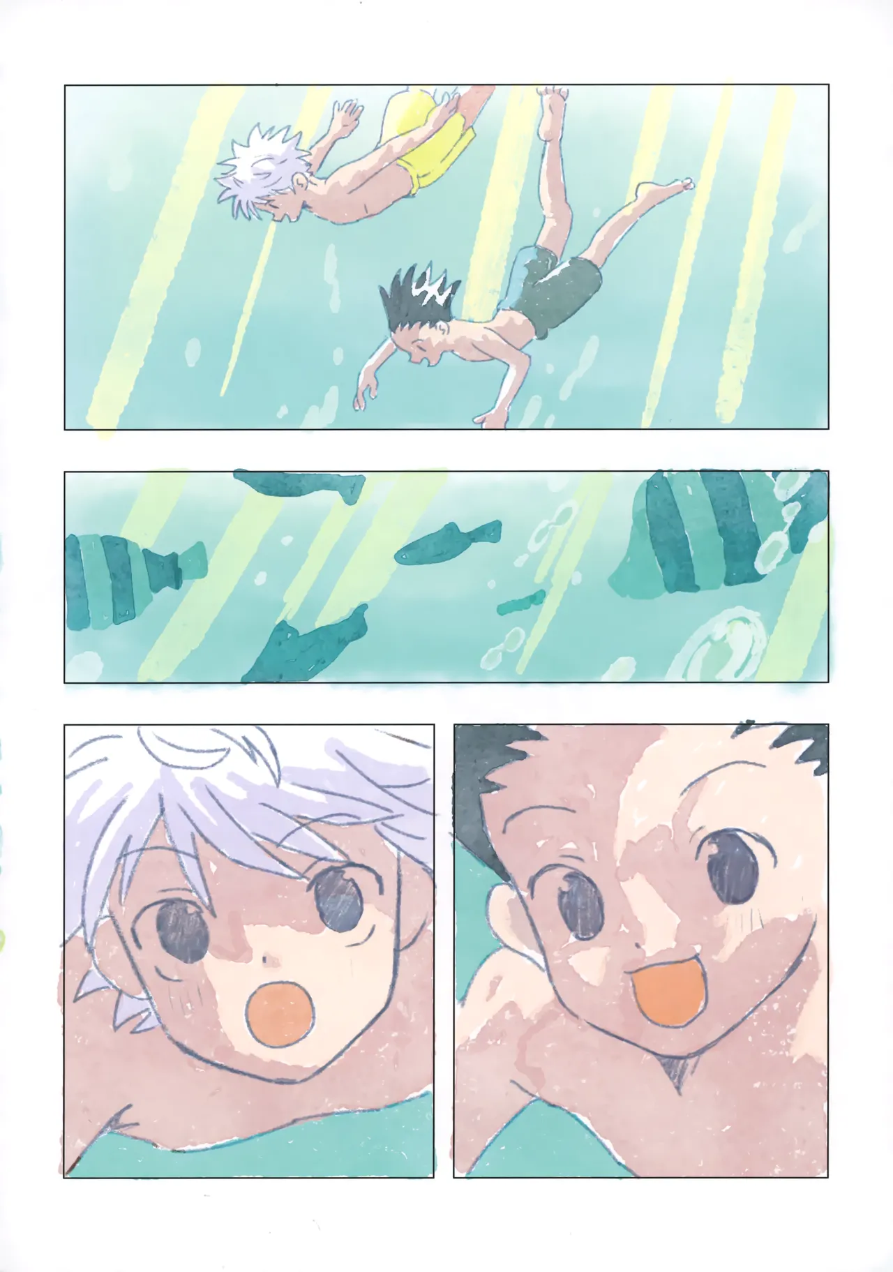 Ohayou Kara Oyasumi page 21 featuring gon freecss hunter x hunter parody - full color males only hentai manga - read online free