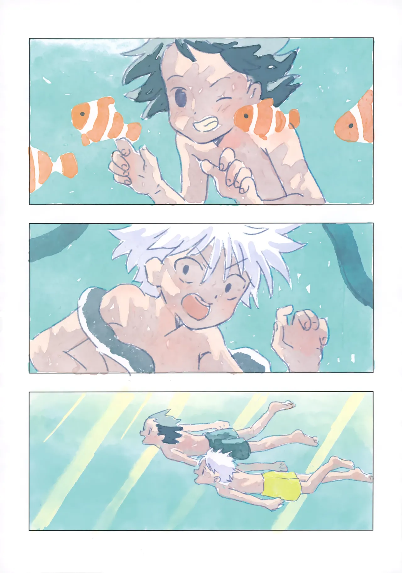 Ohayou Kara Oyasumi page 23 featuring gon freecss hunter x hunter parody - full color males only hentai manga - read online free