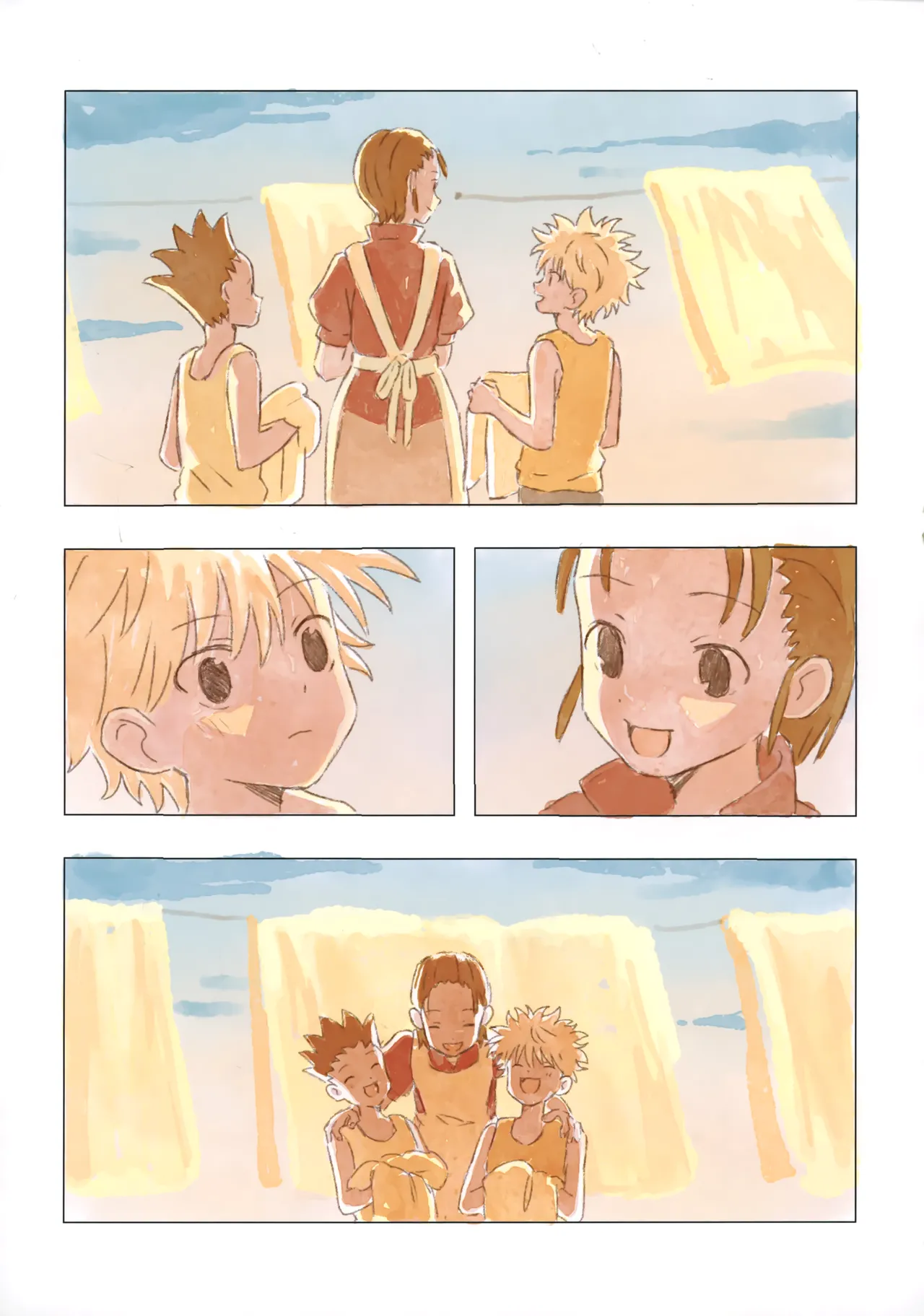 Ohayou Kara Oyasumi page 32 featuring gon freecss hunter x hunter parody - full color males only hentai manga - read online free