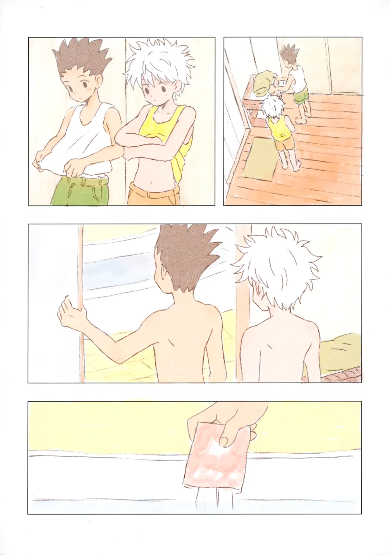 Ohayou Kara Oyasumi page 33 featuring gon freecss hunter x hunter parody - full color males only hentai manga - read online free