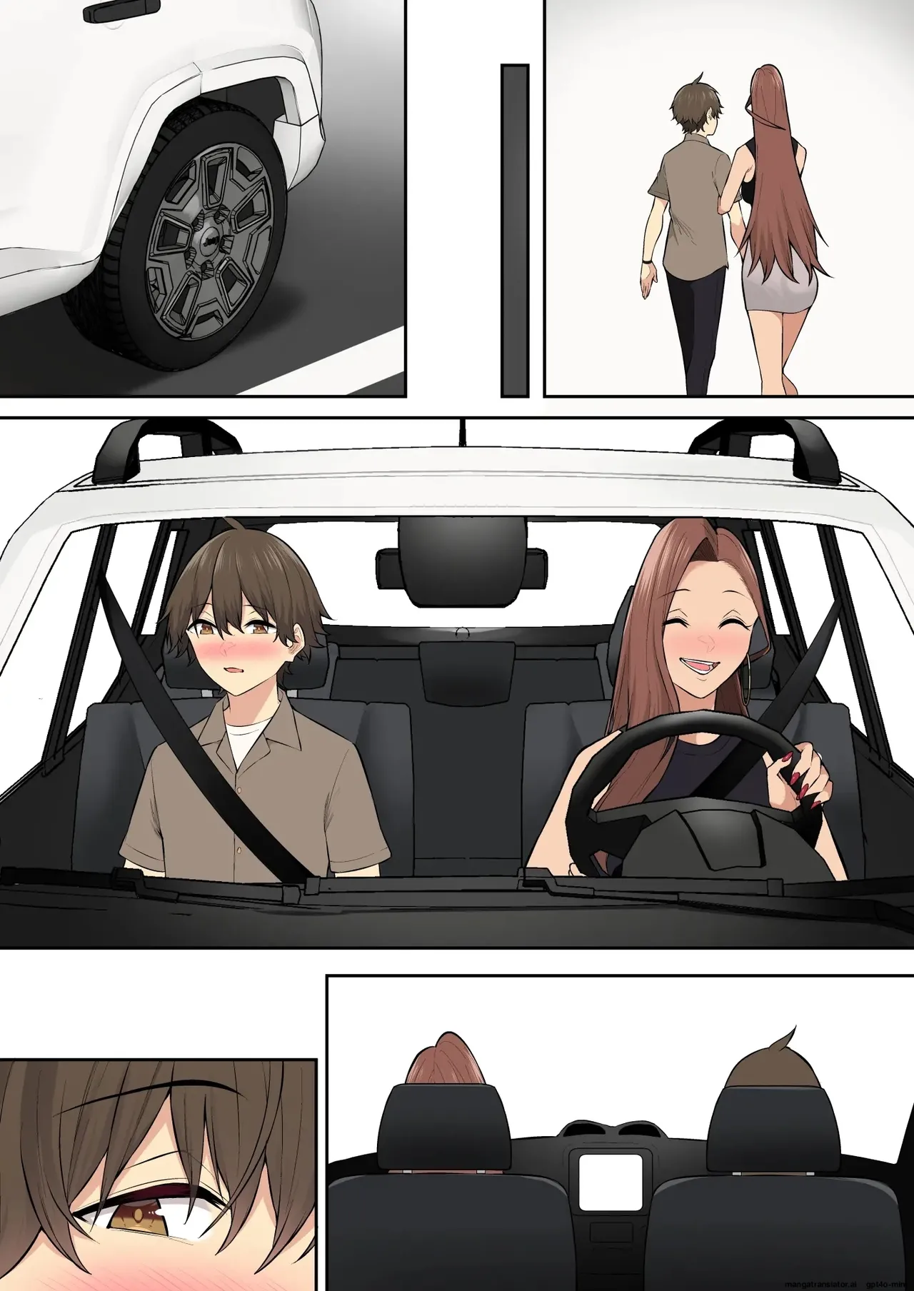 Imaizumi Brings All The Gyarus To His House 7 page 157 original parody - rough translation multi-work series hentai manga - read online free