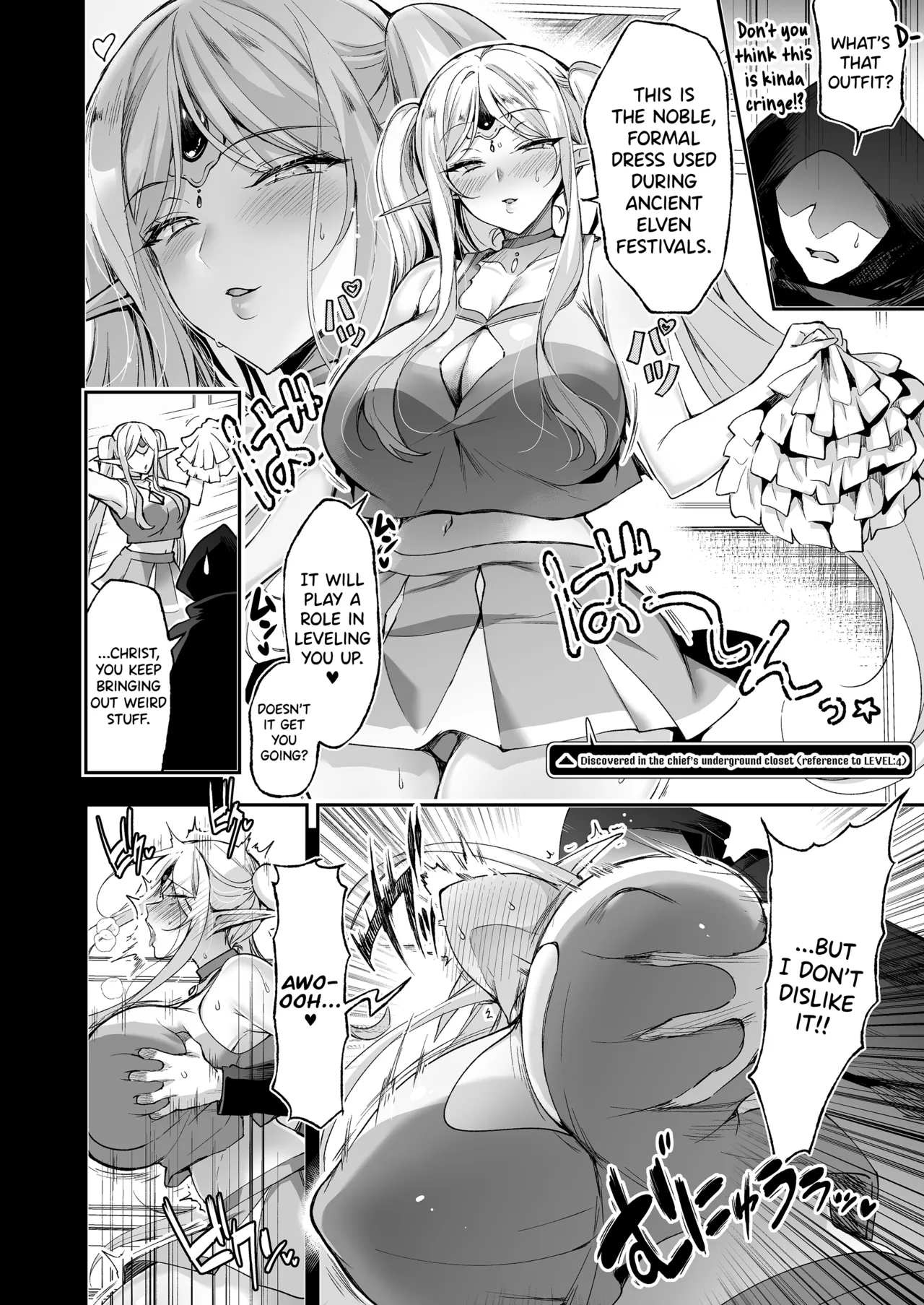 Elf ni Inmon o Tsukeru Hon LEVEL:8 page 26 original parody - sole male nakadashi hentai manga - read online free