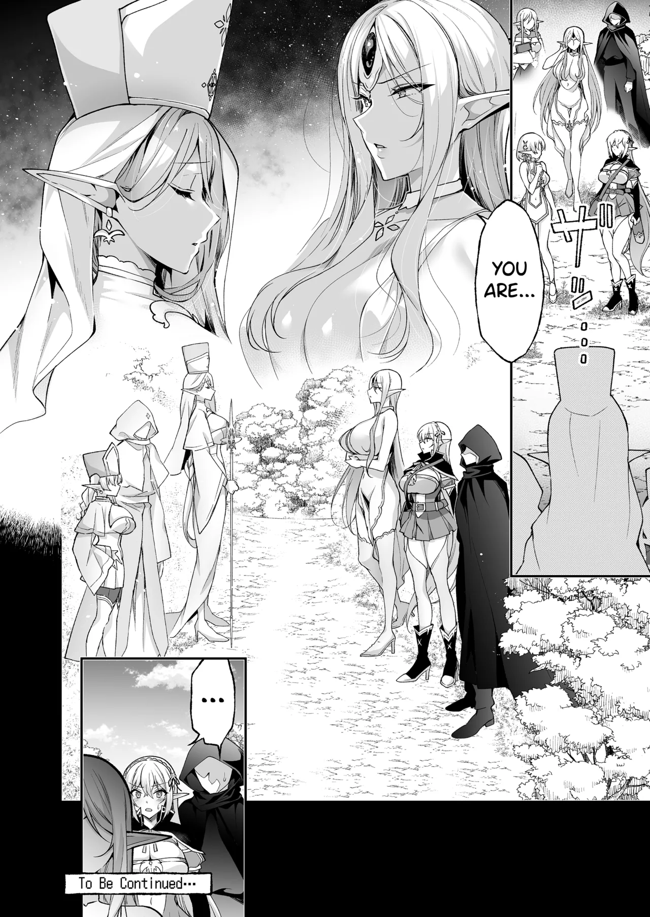 Elf ni Inmon o Tsukeru Hon LEVEL:8 page 46 original parody - sole male nakadashi hentai manga - read online free