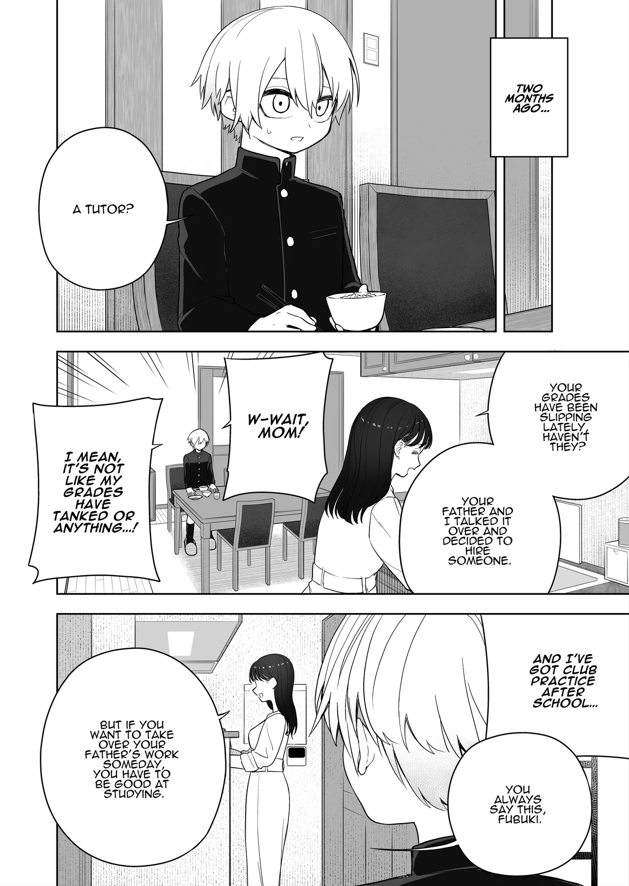 [Ahoge Kinoko] Downer Keteikyoushi no Onee-san - downer tutor sister | Languid Lady Tutor [English] [ADTL] - Page 3