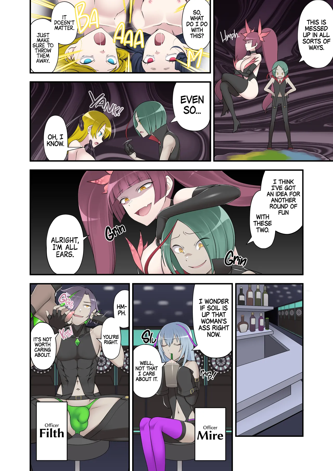 [Devildance] Madoro Shinki Maddy Cherry 2 ~Katsute no Nakama wa Jinkaku Haisetsu de Shokei Sareru~ | Evil Mud Wallowing Princess Muddy Cherry 2 ~Old Allies Must Die By Personality Excretion~ [English] [Digital] page 28 - full color gloves hentai manga - read online free