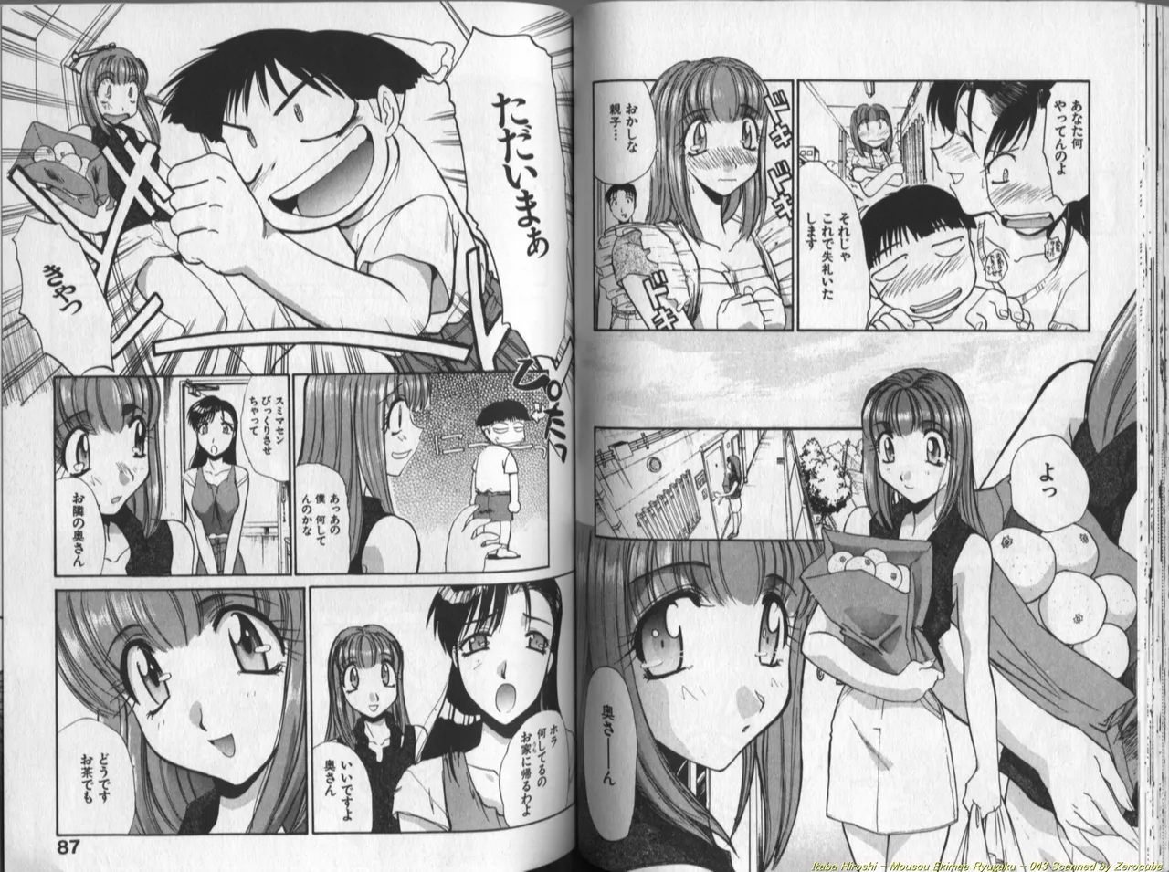 Mousou Ekimae Ryugaku page 44 - yuri big breasts hentai manga - read online free