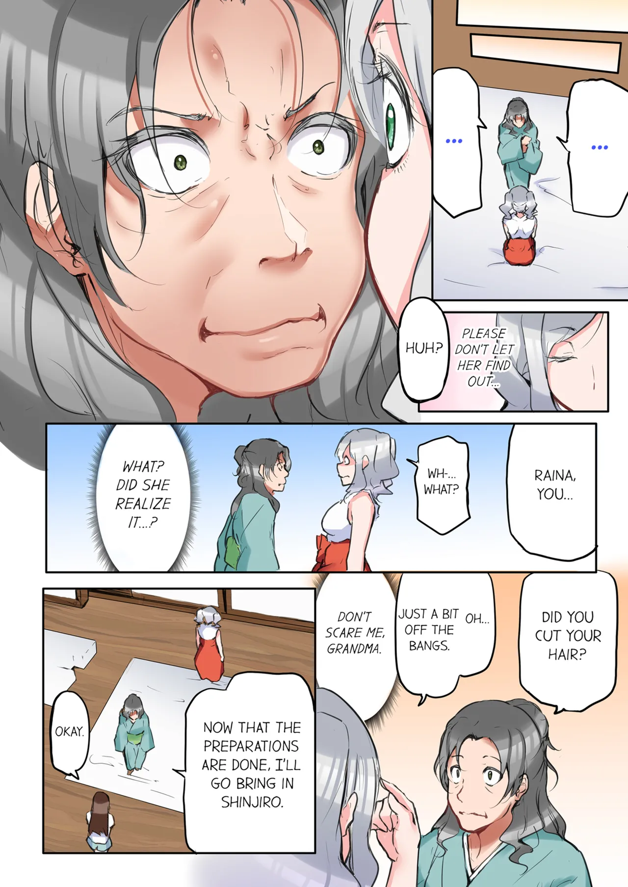 That Won't Fit...! All Night Sex with the Biggest Cock Vol.1-3 page 120 - mmf threesome group hentai manga - read online free