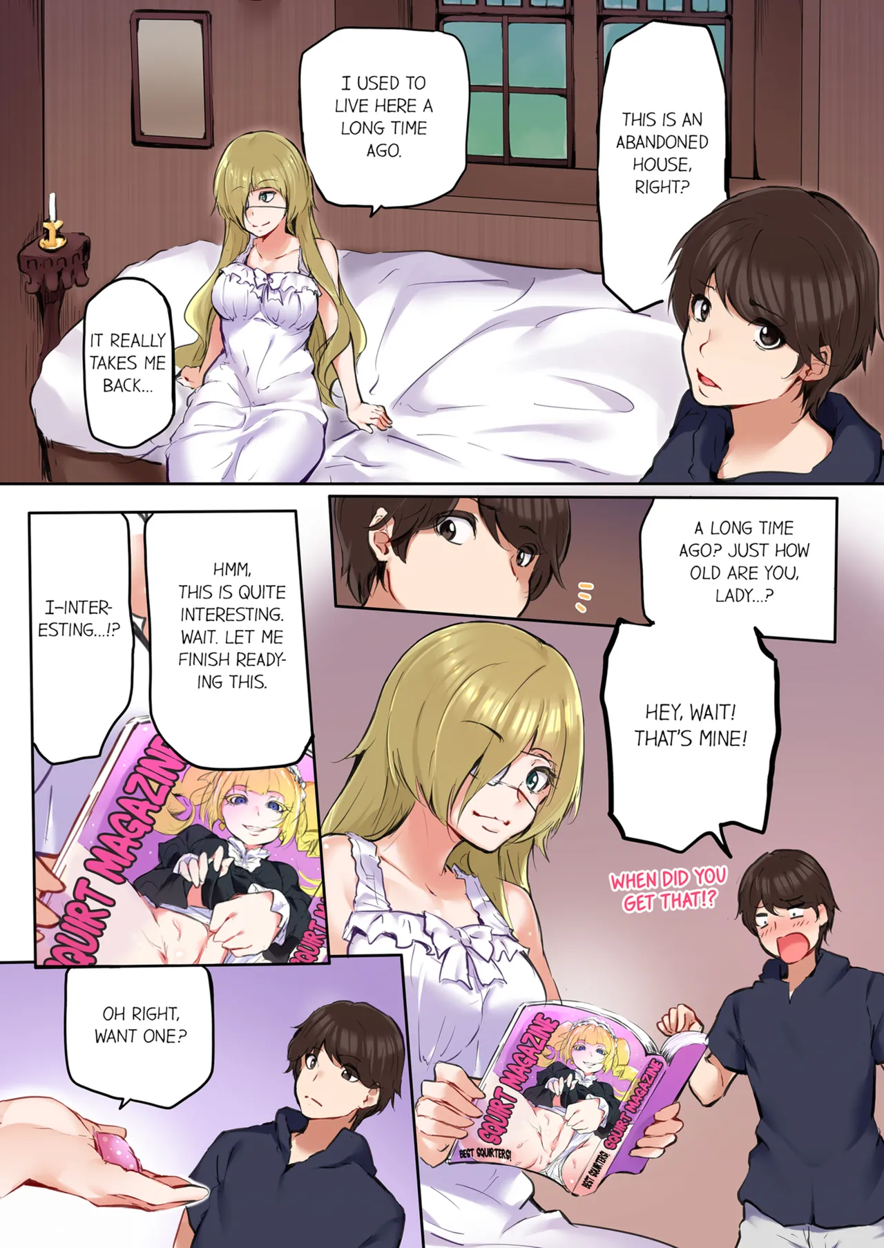 That Won't Fit...! All Night Sex with the Biggest Cock Vol.1-3 page 180 - sole female sole male hentai manga - read online free