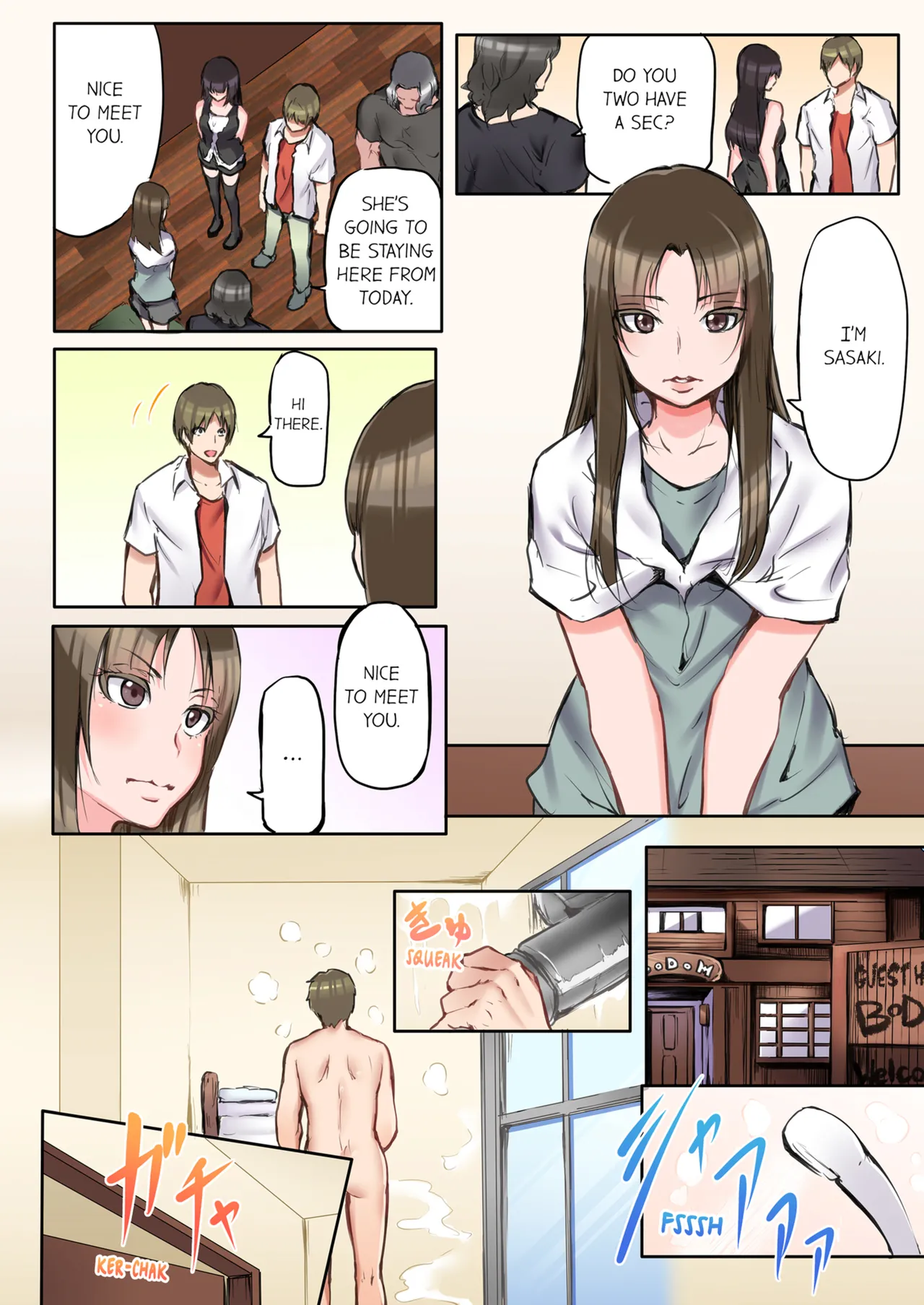 That Won't Fit...! All Night Sex with the Biggest Cock Vol.1-3 page 76 - mmf threesome group hentai manga - read online free