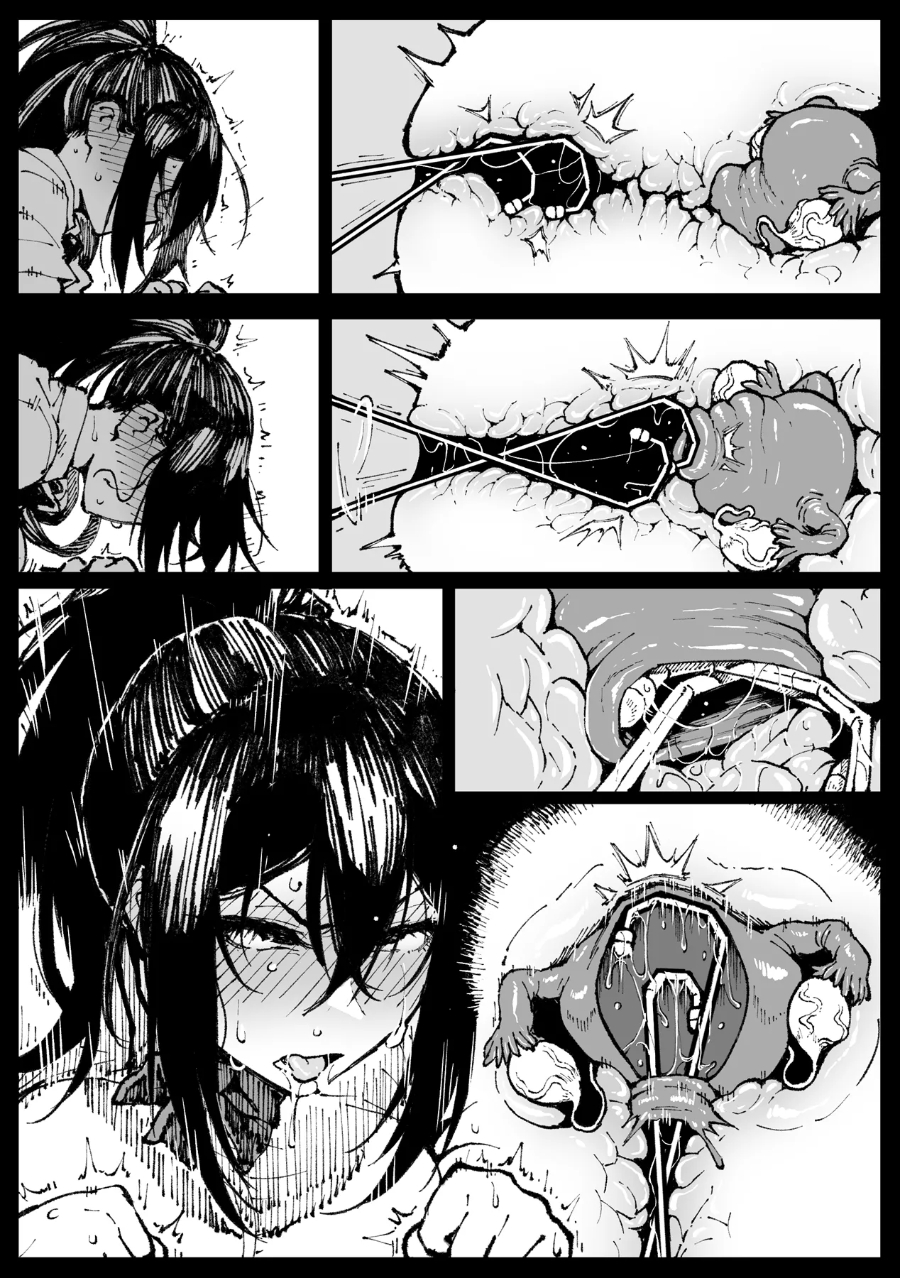 Nicchi na Seishori shiteru Tsubaki-san | Tsubakis niche masturbation practices page 15 original parody - big breasts big nipples hentai manga - read online free