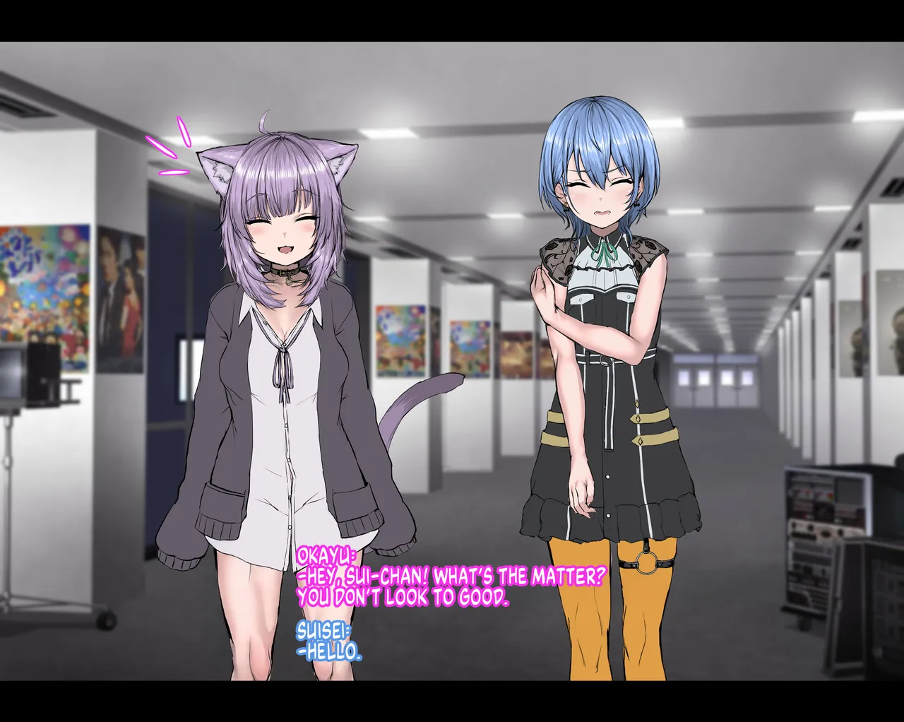 Hoshi no Ochikata | How the Star Fell page 160 featuring nekomata okayu hololive parody - squirting big breasts hentai manga - read online free