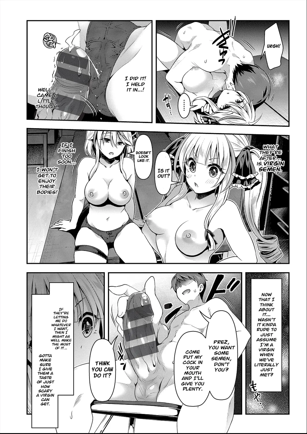 Occult Kenkyuubu: Jintai Rensei | Occult Research Club: Human Transmutation 01 + 02 page 12 - sole male nakadashi hentai manga - read online free
