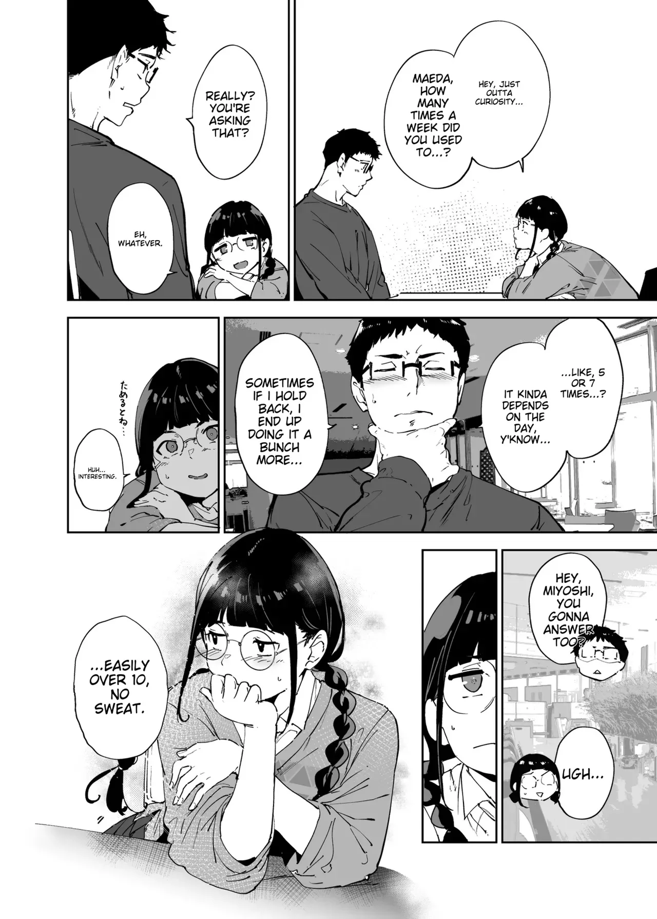 Otaku Tomodachi to no Sex wa Saikou ni Kimochi Ii 3 | Sex with Your Otaku Friend is Mindblowing 3 page 9 original parody - glasses multi-work series hentai manga - read online free
