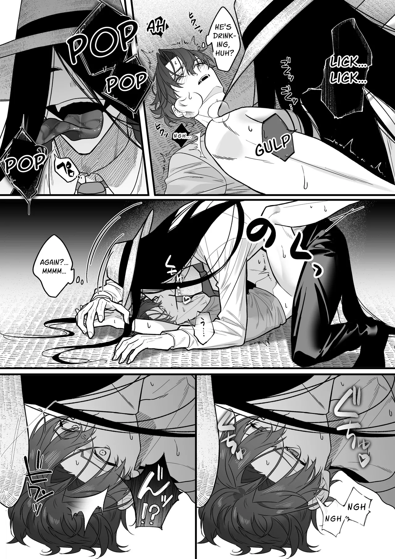 Hasshaku-sama Forcibly Inseminates Cuntboy page 14 original parody - nakadashi multiple orgasms hentai manga - read online free