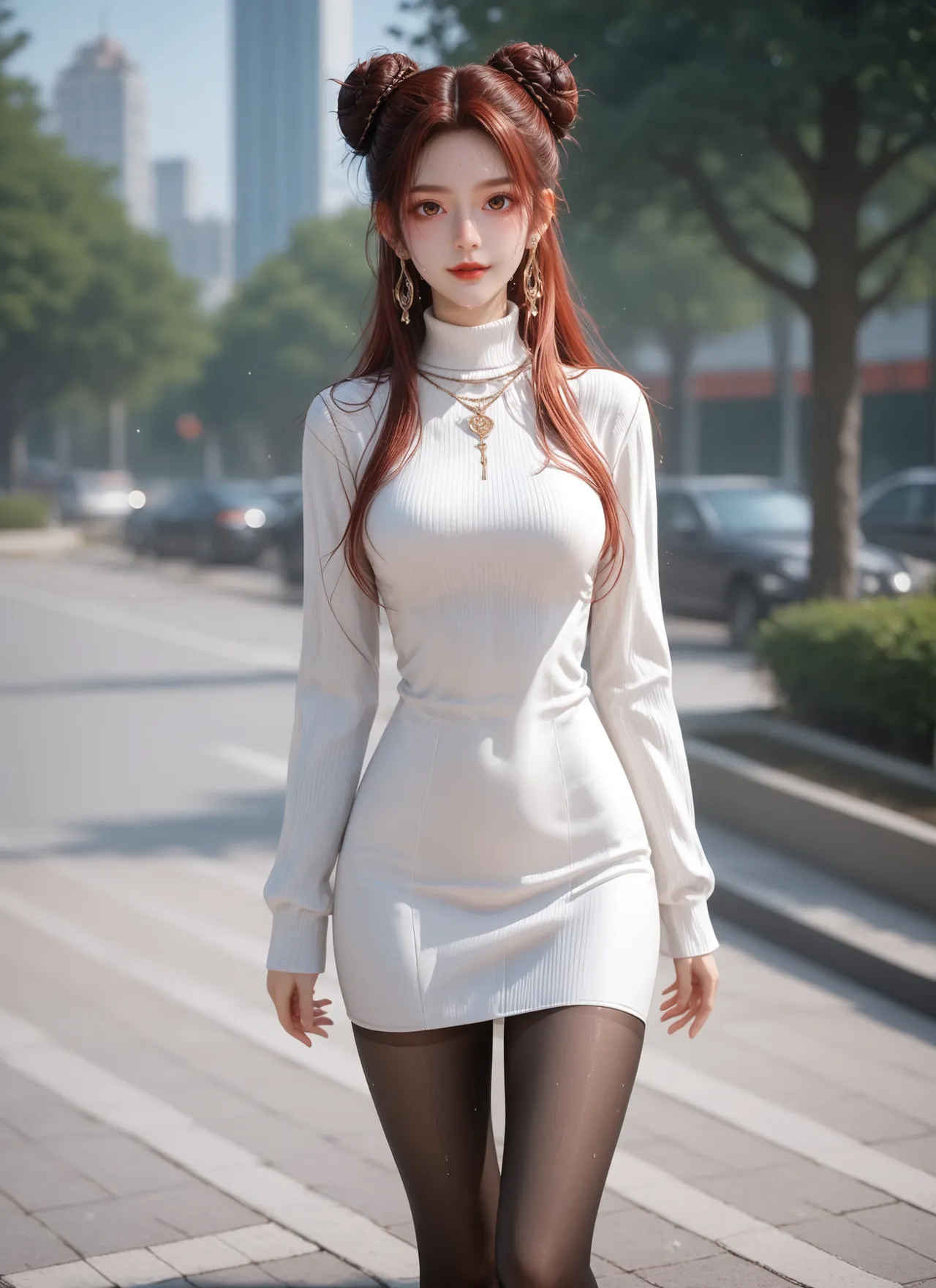 绝世唐门马小桃纯欲 page 59 - hair buns ai generated hentai manga - read online free