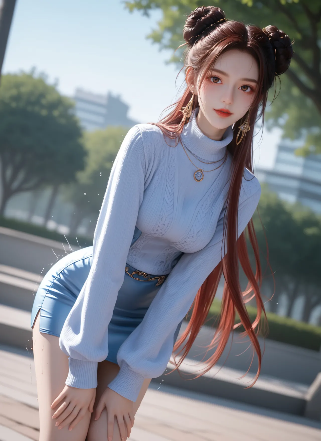 绝世唐门马小桃纯欲 page 66 - hair buns ai generated hentai manga - read online free