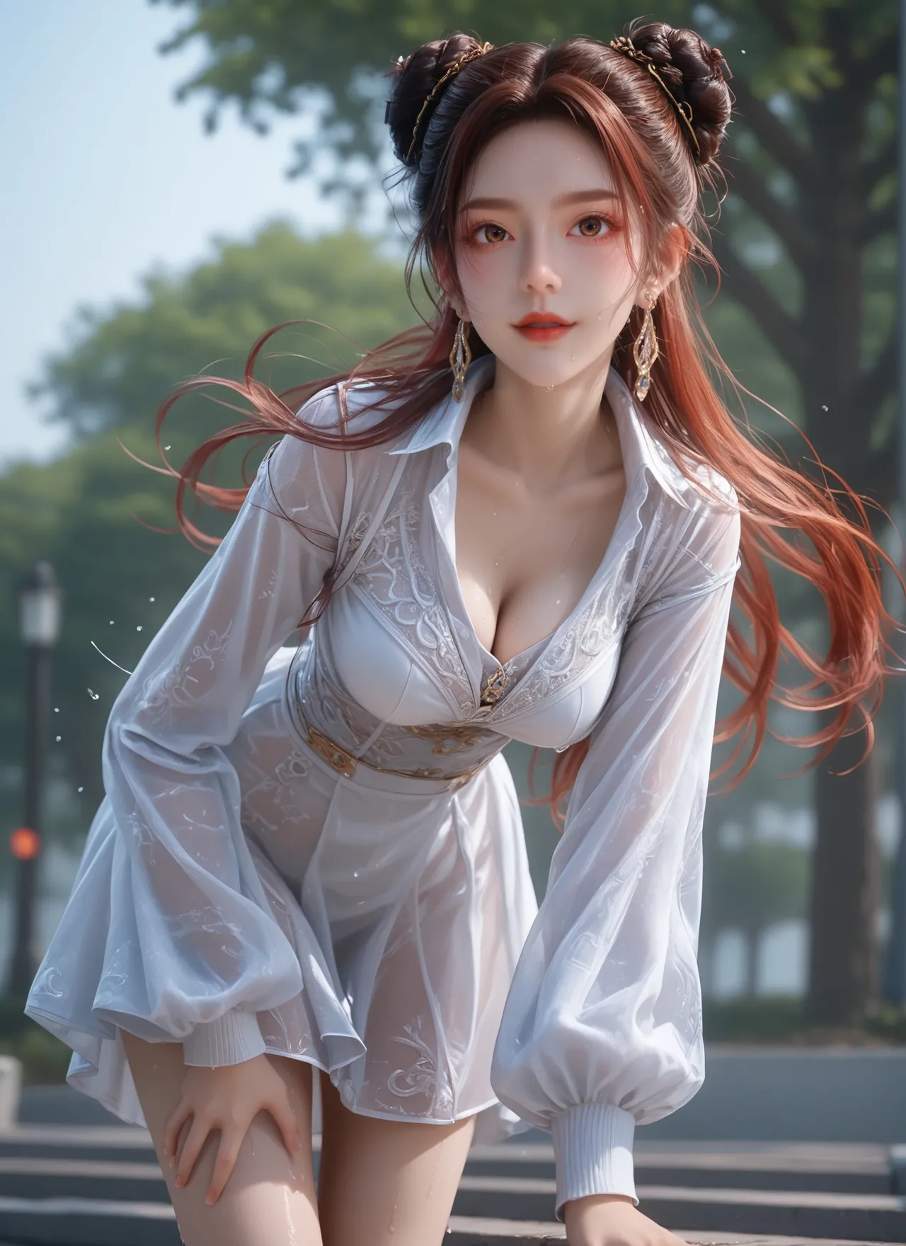 绝世唐门马小桃纯欲 page 71 - hair buns ai generated hentai manga - read online free