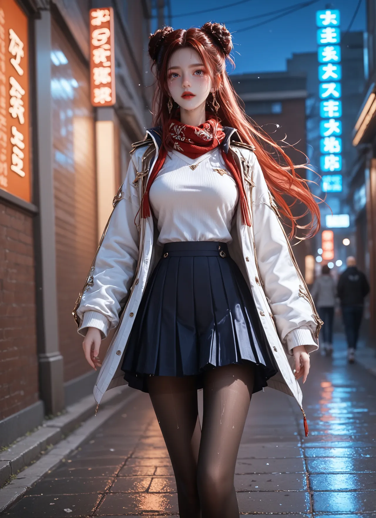 绝世唐门马小桃纯欲 page 96 - hair buns ai generated hentai manga - read online free