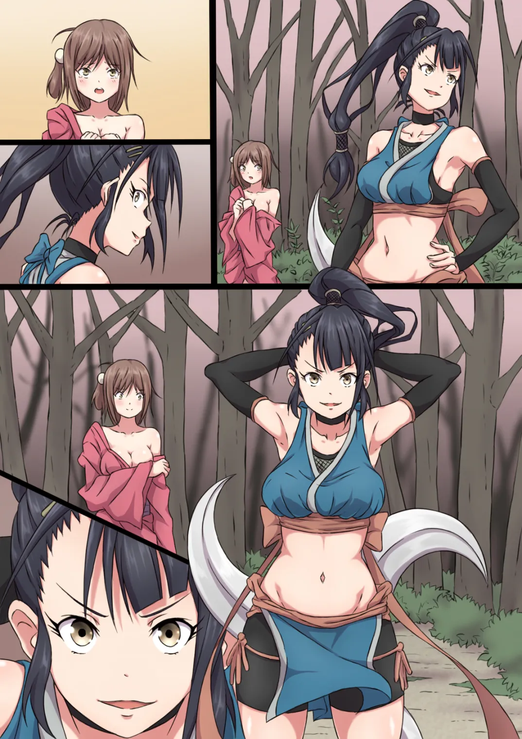 Kunoichi Ayame's Defeat page 53 - kunoichi monster hentai manga - read online free