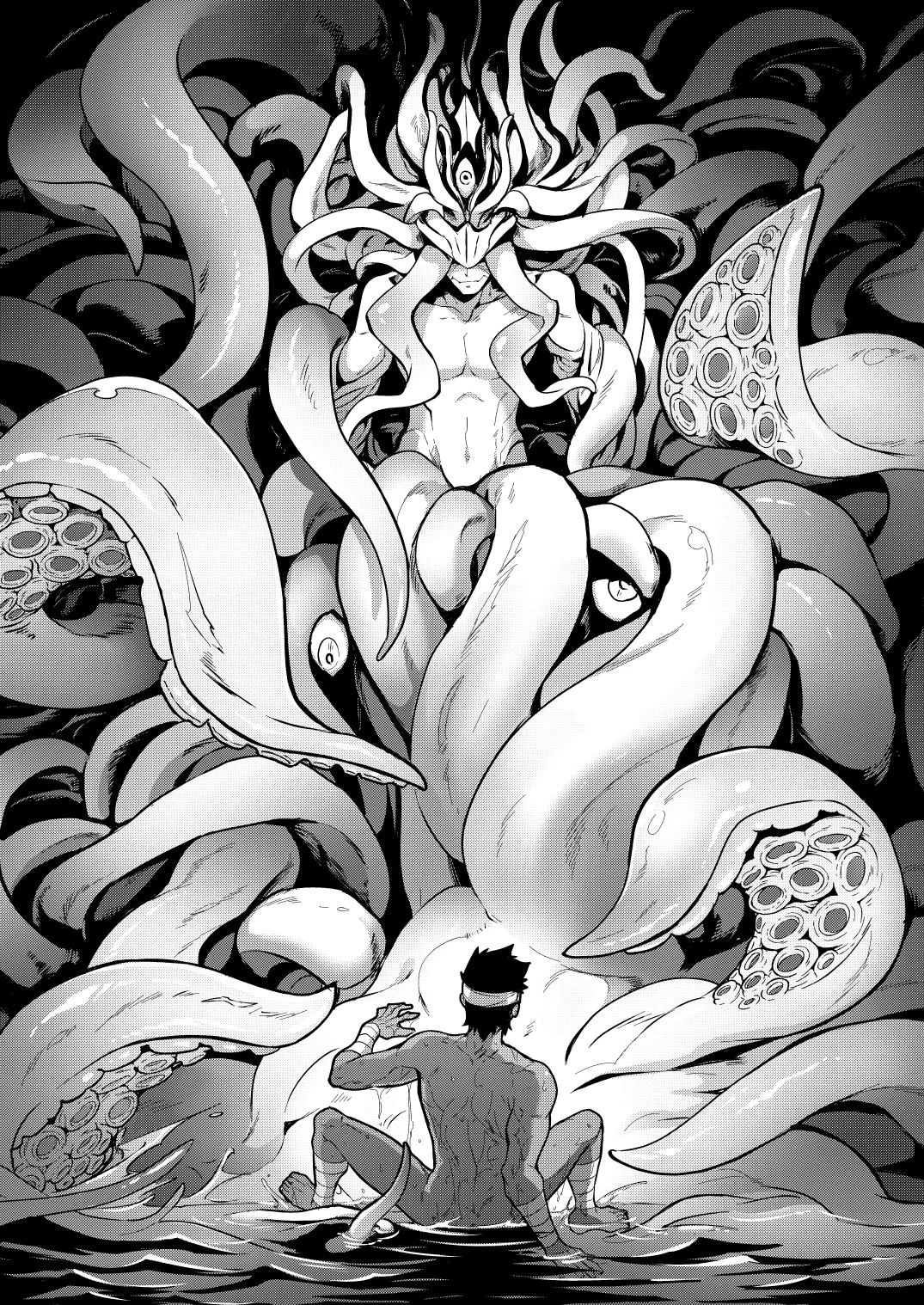 Houjou no Shima - Haramibukuro to Naru Ryoushi page 19 original parody - anal monster hentai manga - read online free