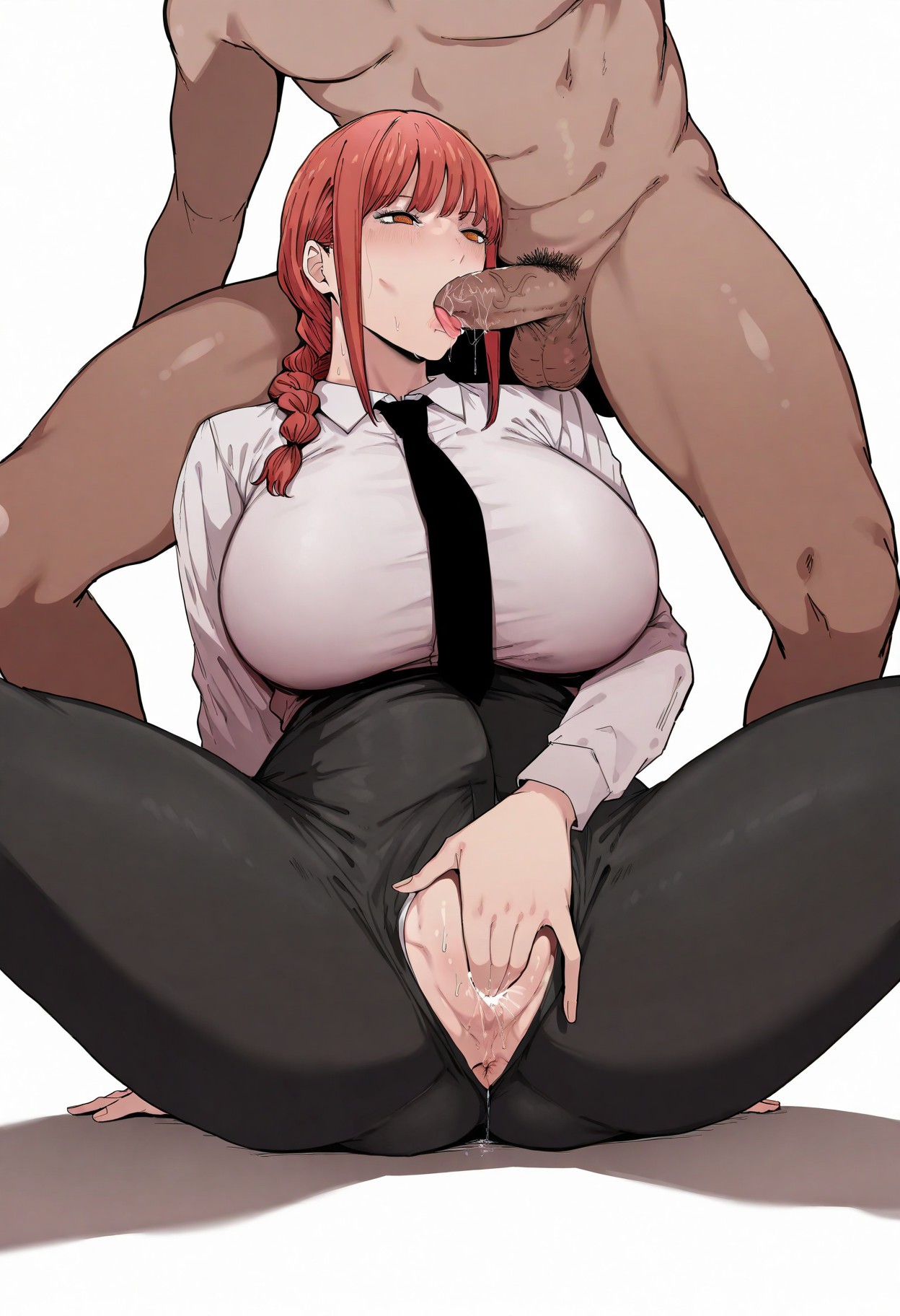 makima page 20 featuring makima chainsaw man parody - sole female sole male hentai manga - read online free