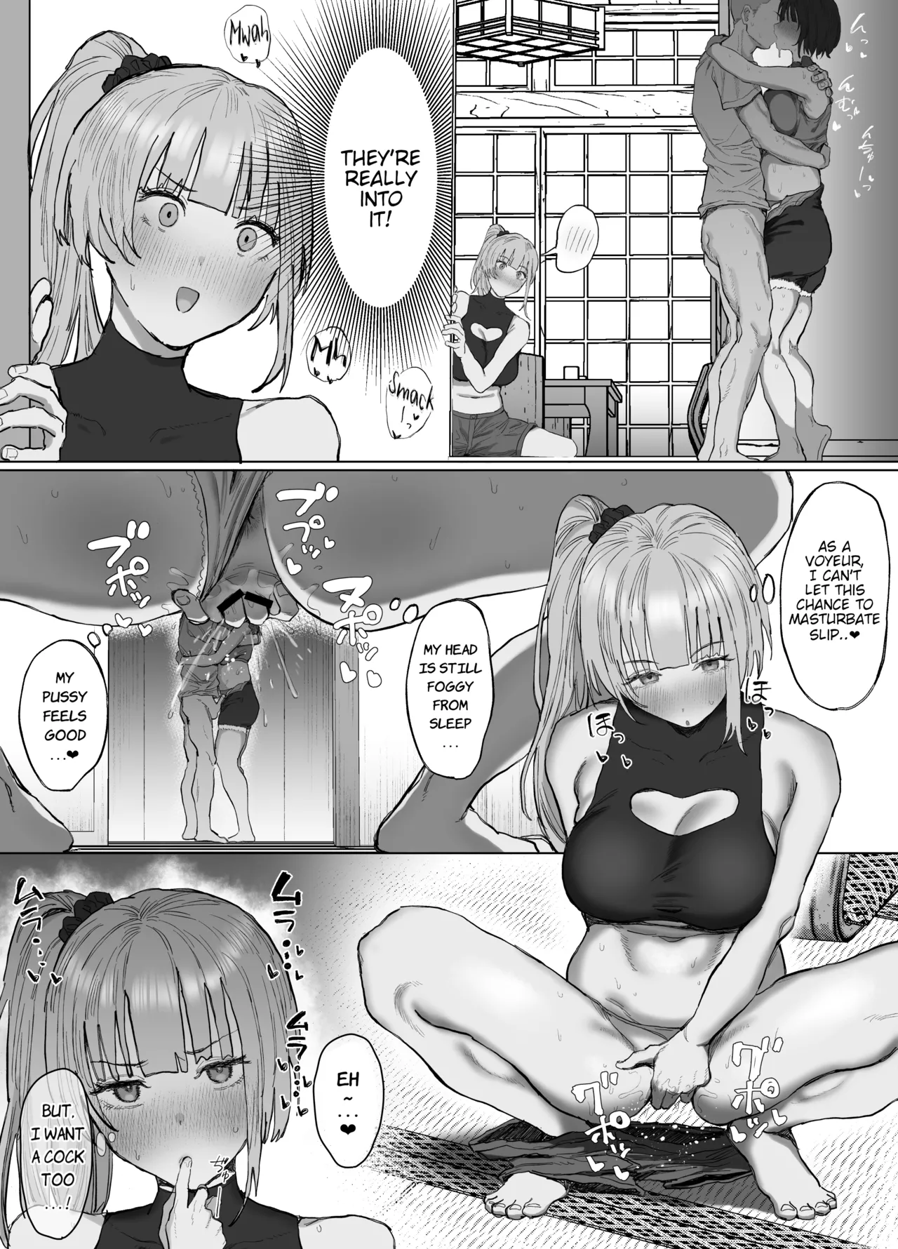 [Lip (Sakatami)] Volunteer Bu (Yarisa) no Nichijou Natsuyasumi Gasshuku o Tomari Hen | Daily life of the Volunteer club (Yarisa): A night at the summer camp edition [English] page 30 original parody - squirting kissing hentai manga - read online free