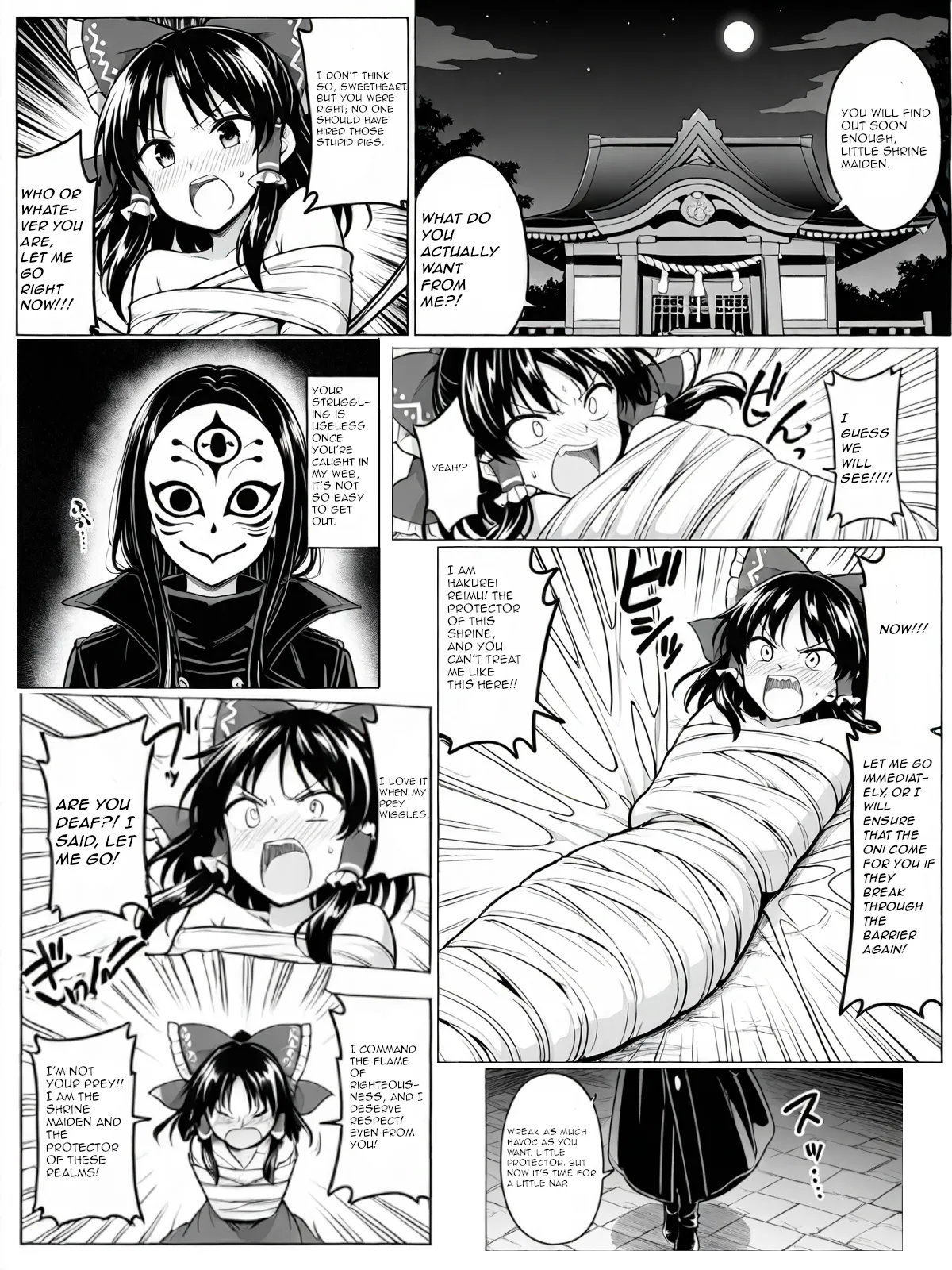 Inbetsu no Sekai page 15 featuring reimu hakurei touhou project parody - bondage masked face hentai manga - read online free