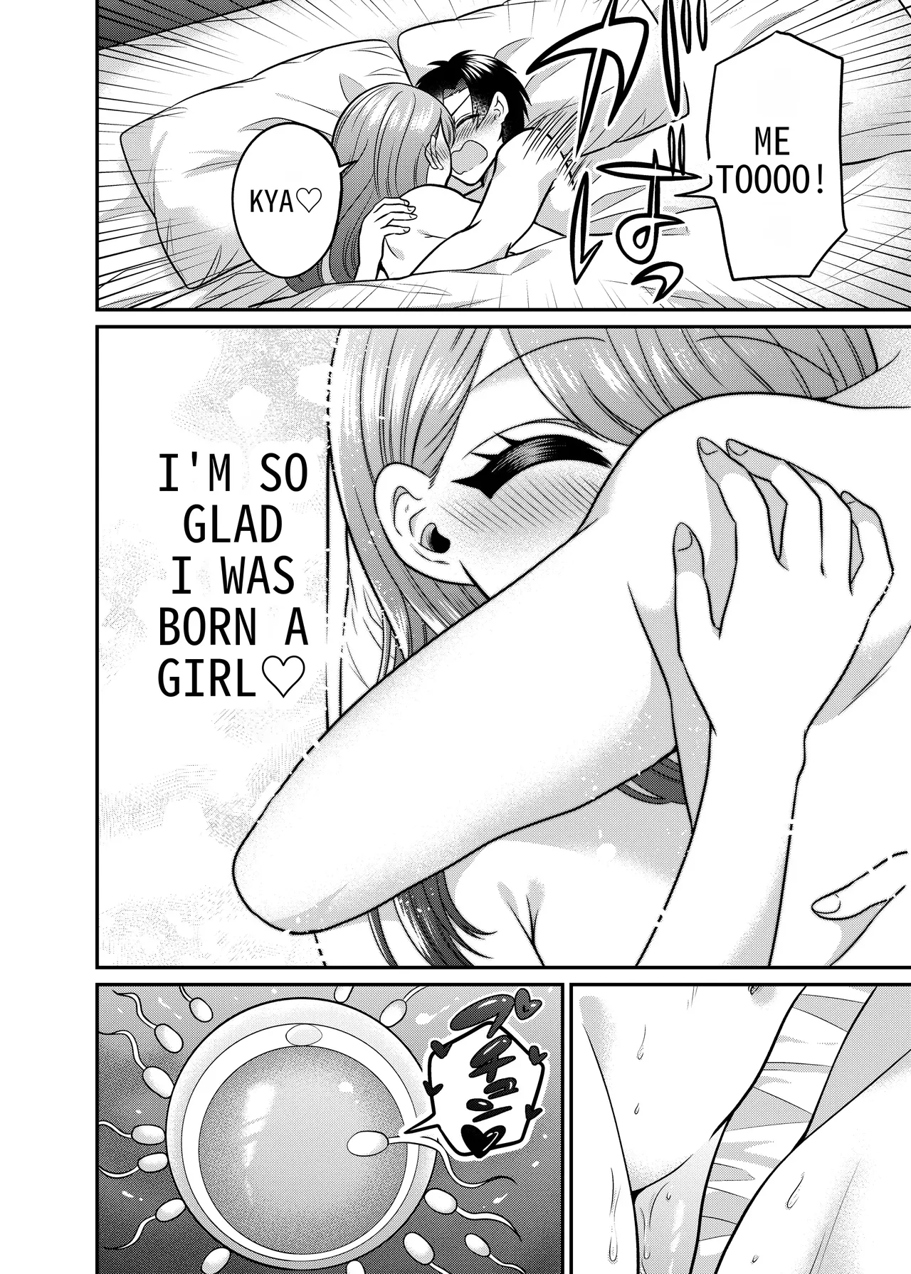 TS Matching Appli ga Kaeta Ore no Subete | TS Matching App Changed My Everything page 43 original parody - nakadashi beauty mark hentai manga - read online free