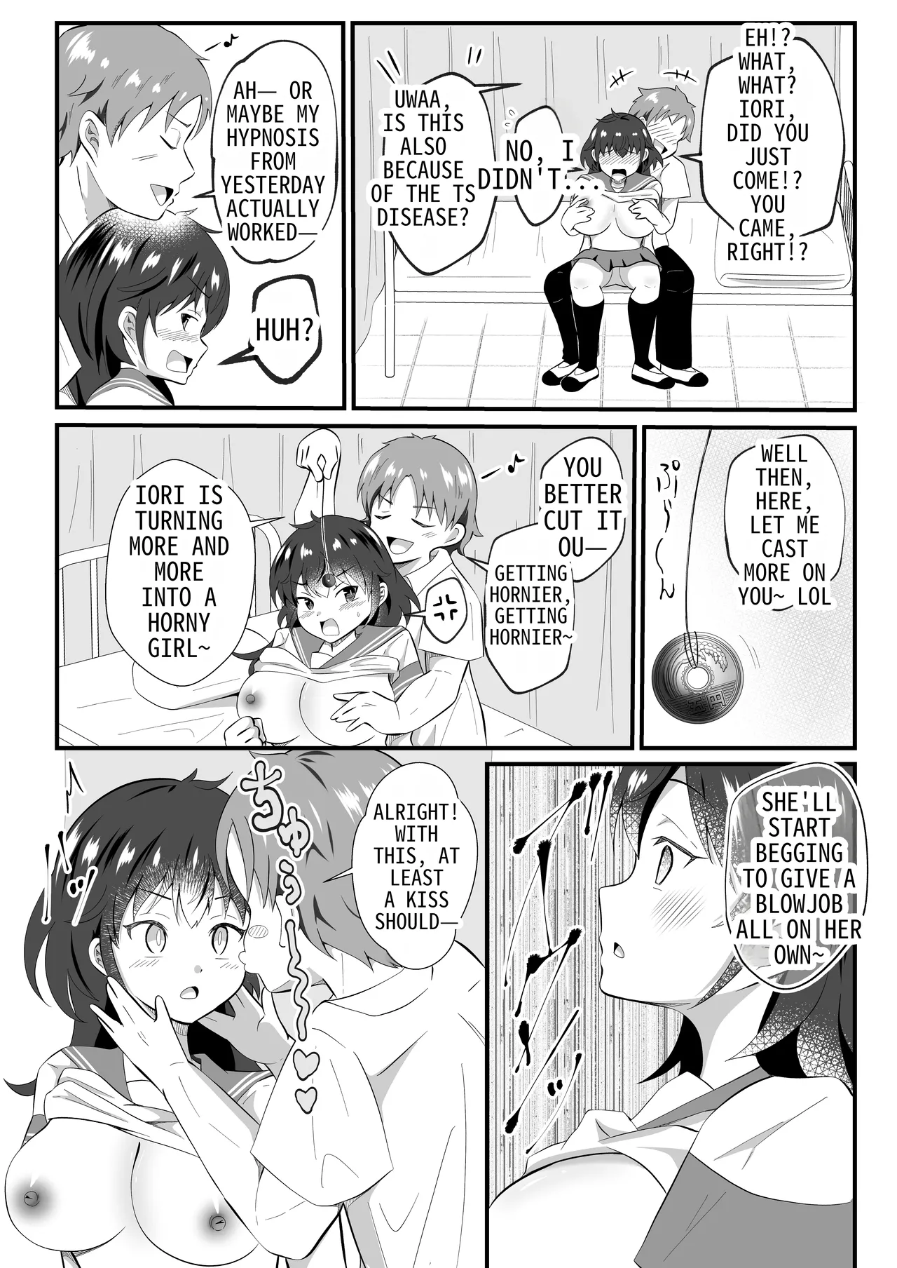 I Tried to Hypnotize my Friend Who was in a TS Situation page 15 original parody - sole female sole male hentai manga - read online free