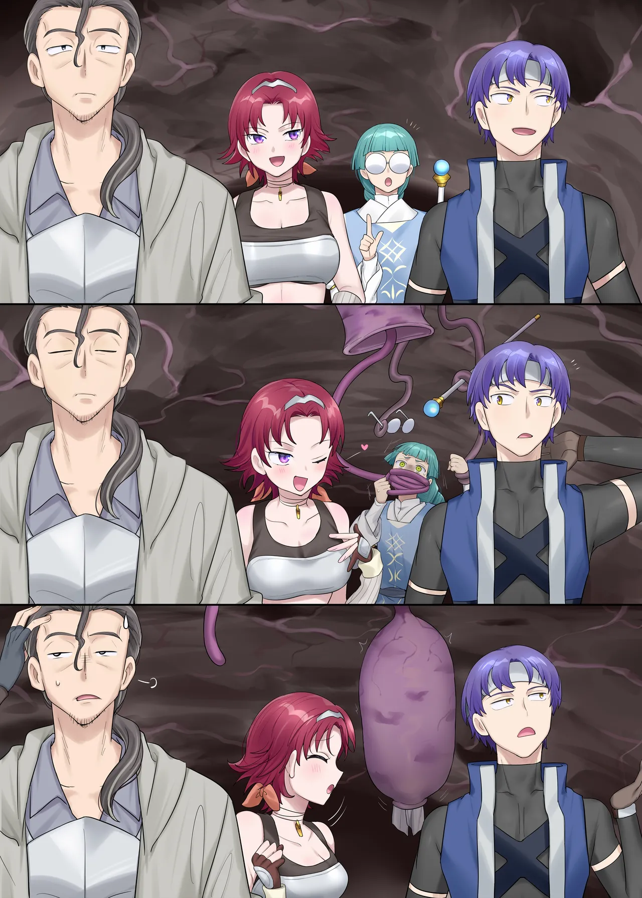 Succubus Kusa no Soukutsu page 60 original parody - multiple orgasms x-ray hentai manga - read online free