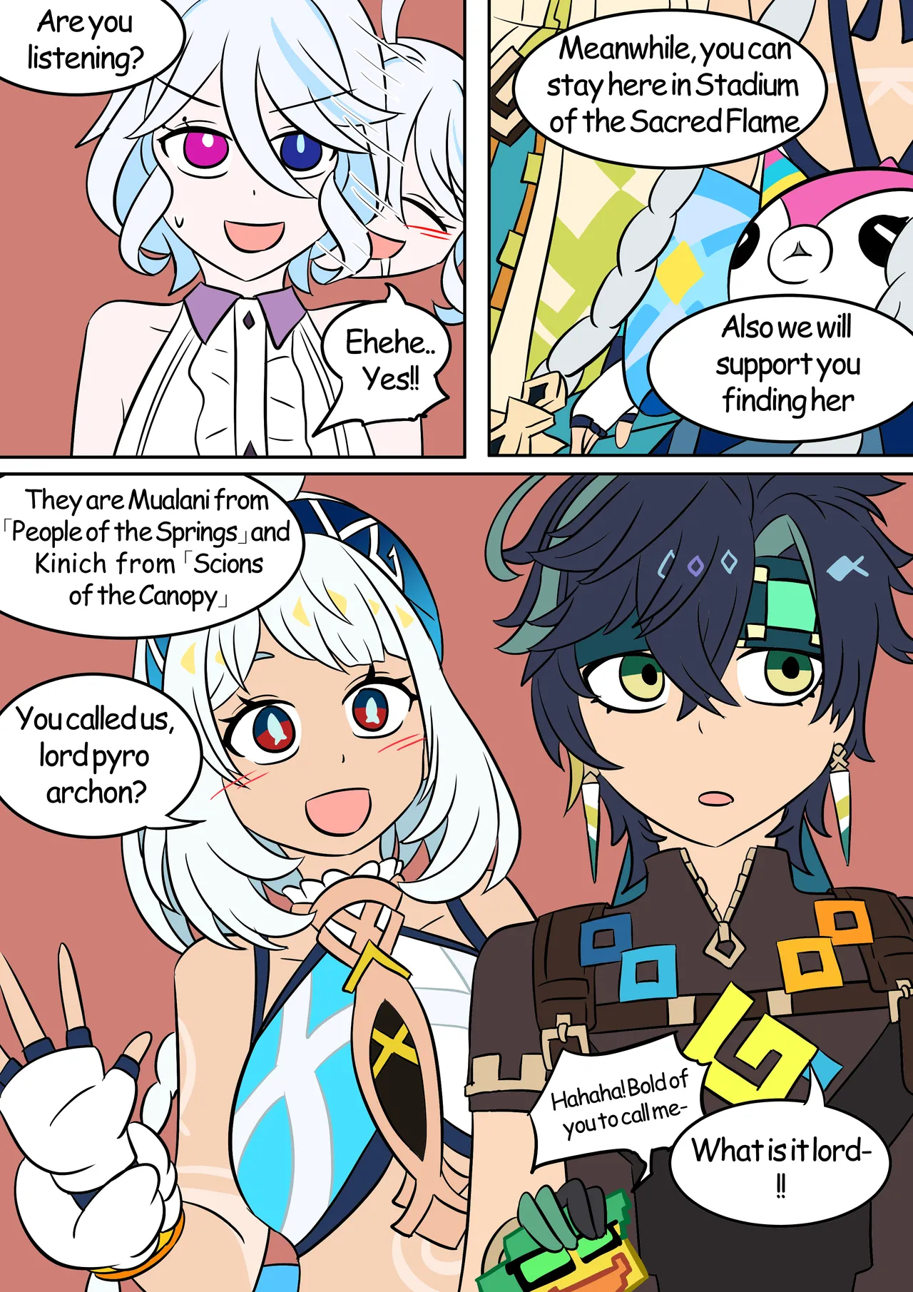 Into the Abyss page 15 featuring lumine genshin impact parody - futanari body swap hentai manga - read online free