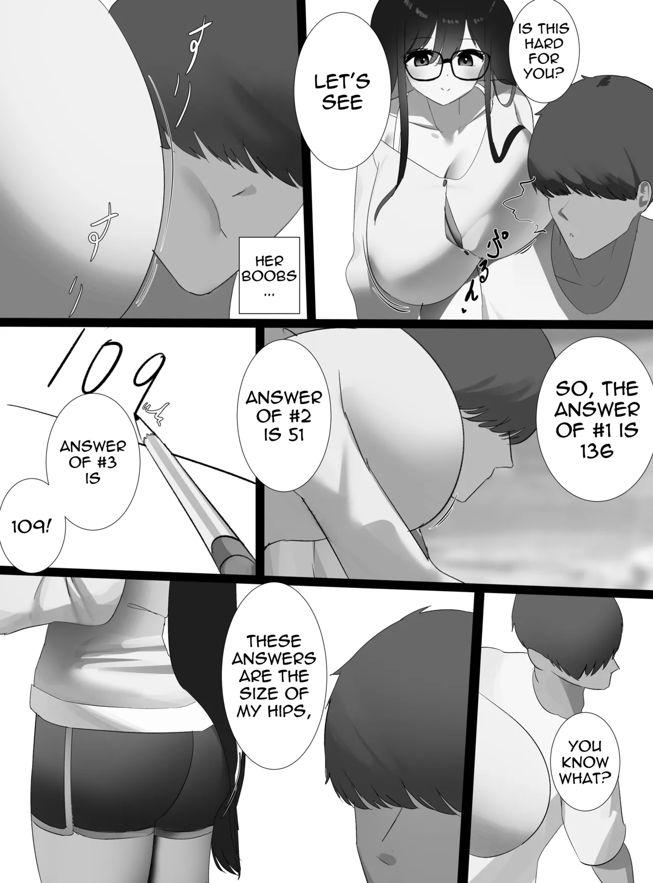Nicorima's comics page 347 original parody - big breasts glasses hentai manga - read online free