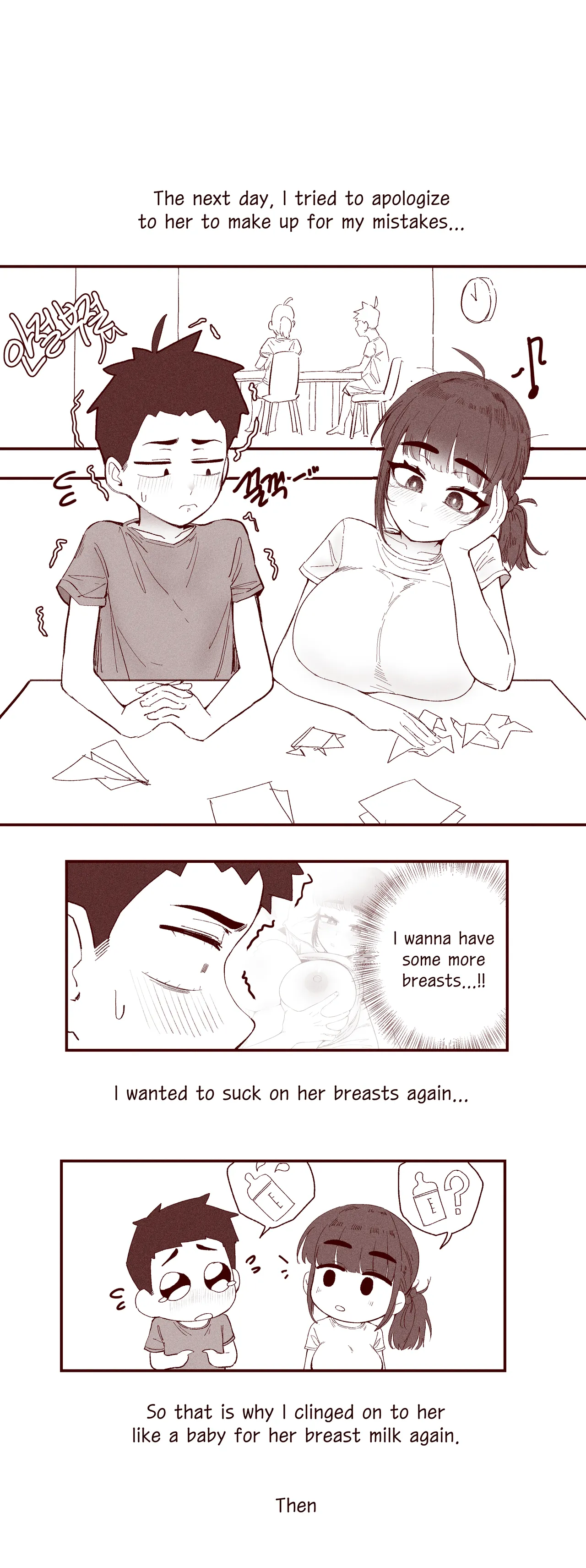The Story of my innocent sister breastfeeding me page 11 original parody - big breasts breast feeding hentai manga - read online free