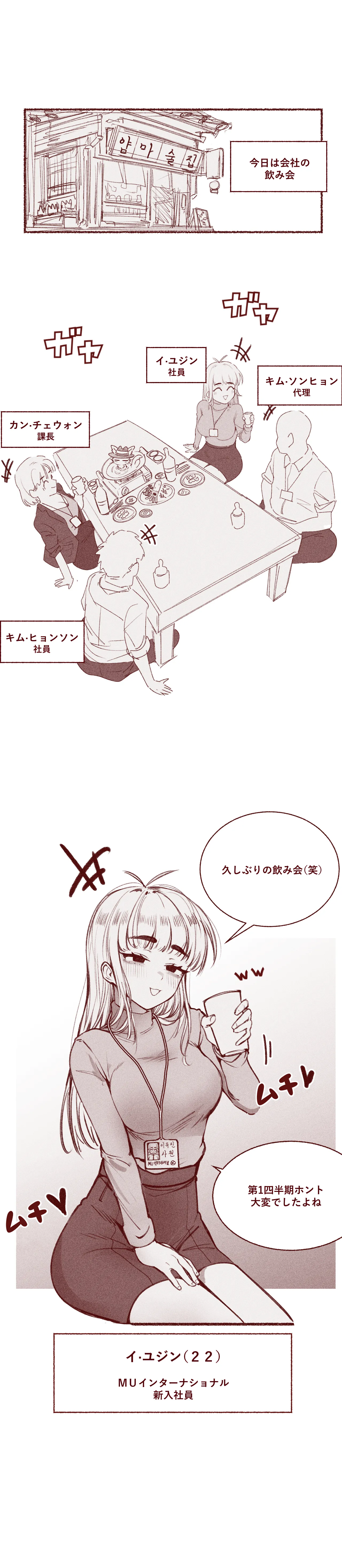 韓国の飲み会文化 - Page 1