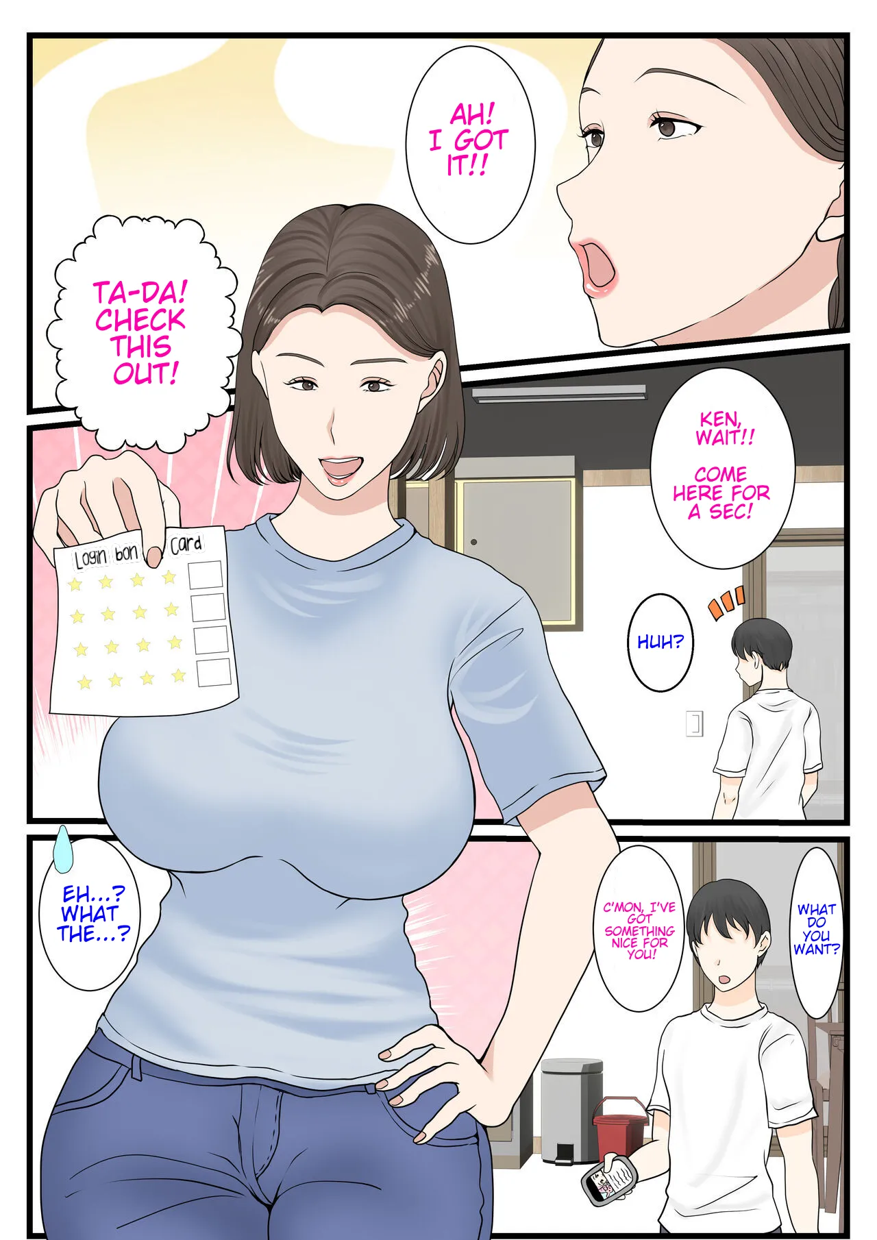 Kaa-san ni Login shitai! | I want to log in into mom~ page 10 original parody - milf big breasts hentai manga - read online free